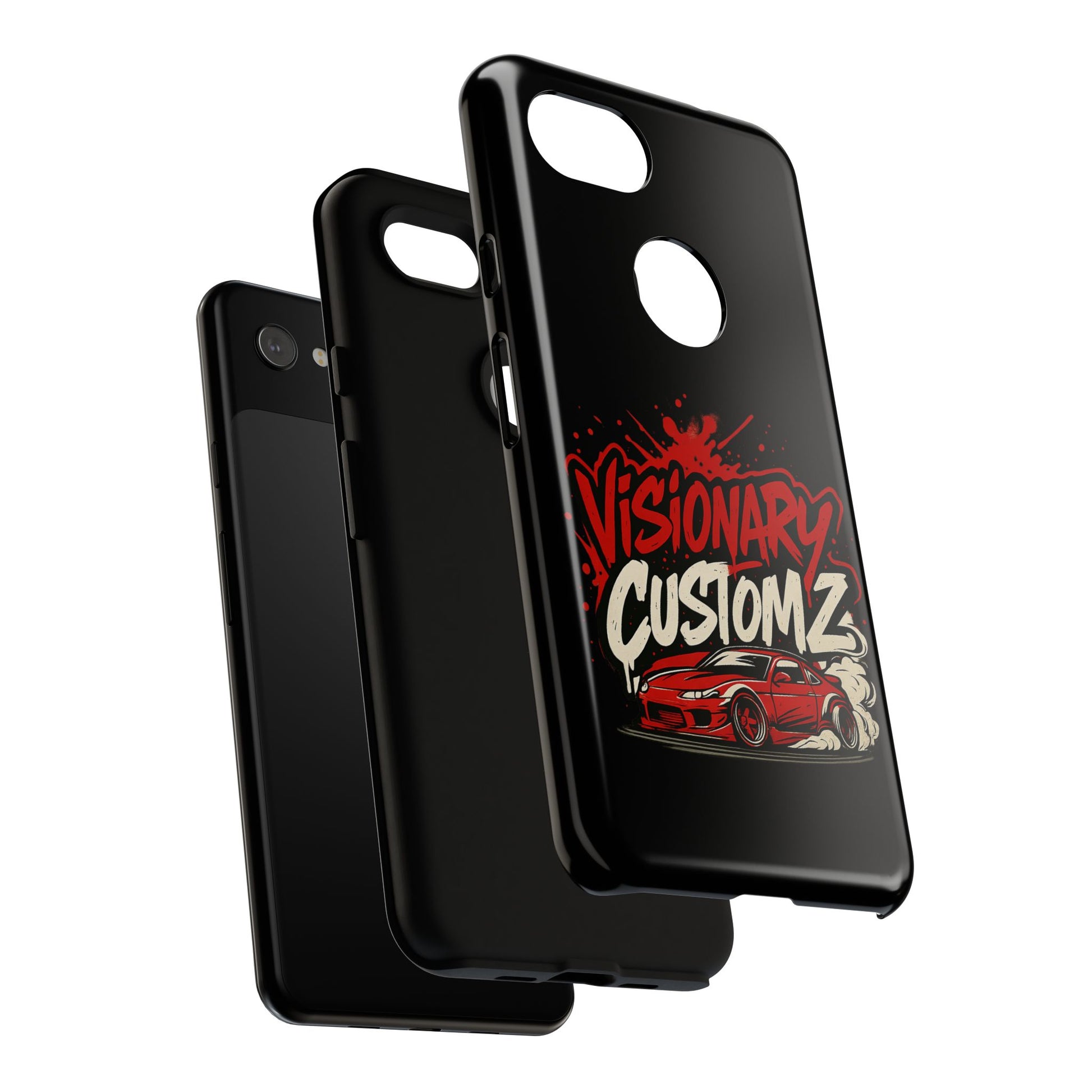 Visionary Customz Phone Case, Car Lover Accessory, Gift for Auto Enthusiasts, Customizable Phone Protection, Birthday Gift Idea
