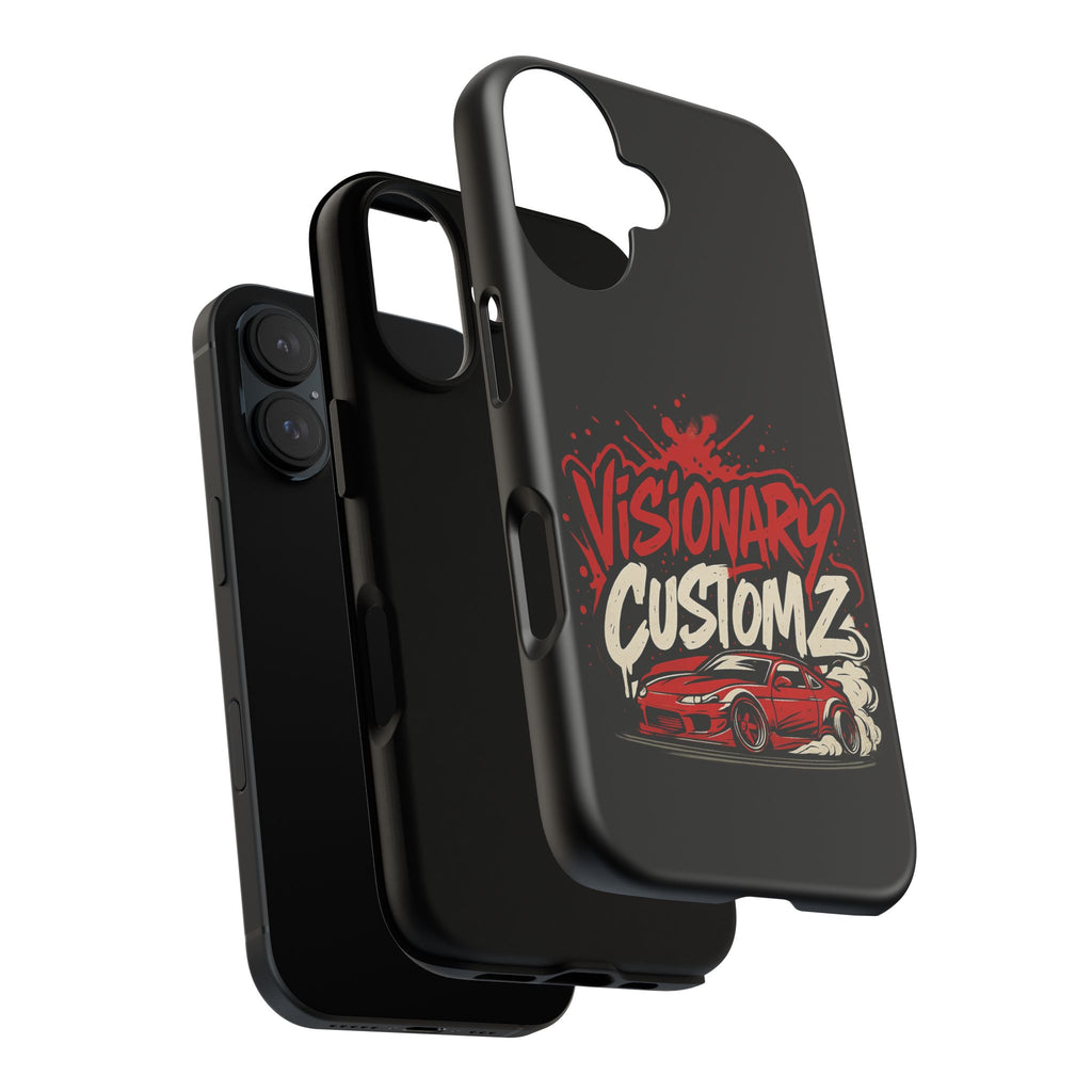 Visionary Customz Phone Case, Car Lover Accessory, Gift for Auto Enthusiasts, Customizable Phone Protection, Birthday Gift Idea