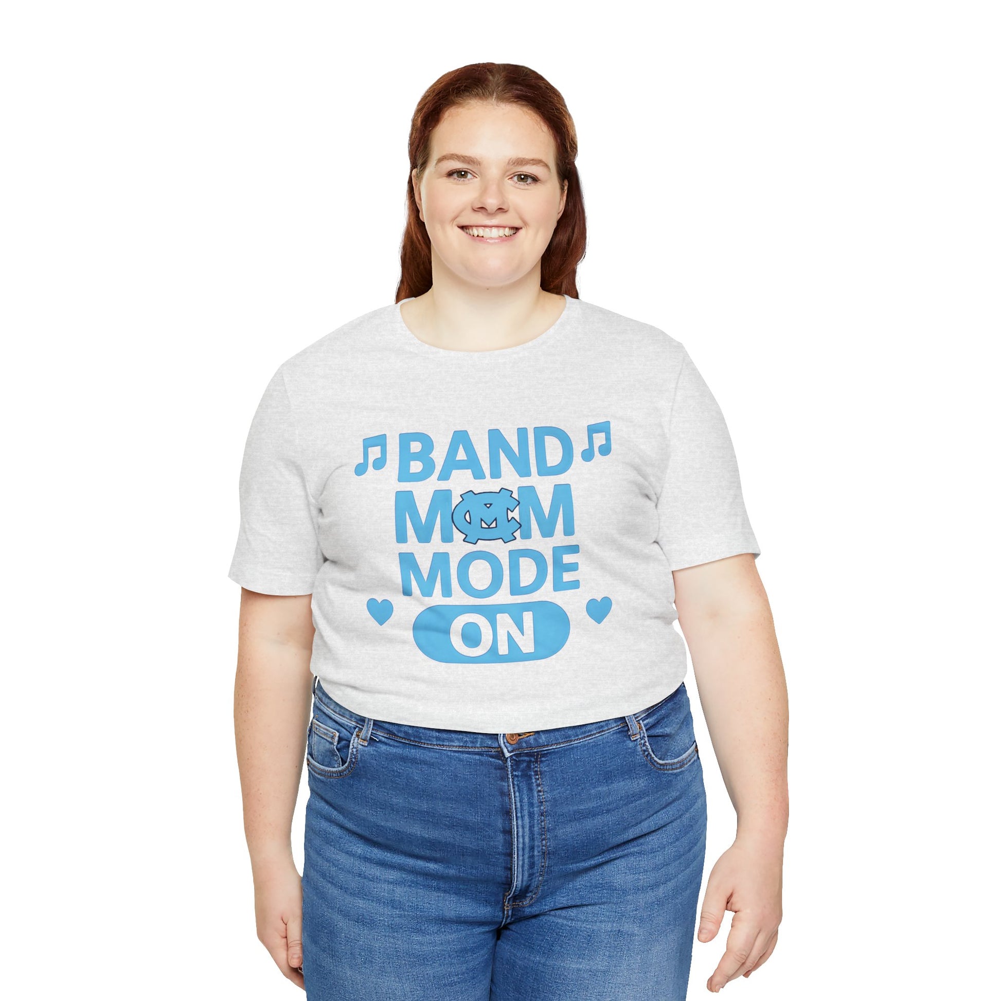 Band Mom Mode On Tee - Unisex Jersey Shirt for Music Lovers, Perfect for Concerts, Band Events, Gift for Moms, Music Enthusiasts