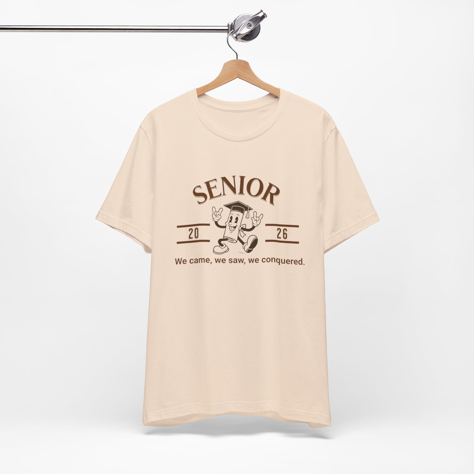 Senior 2026 Celebration Unisex Tee, Graduation Gift, Class of 2026 Shirt, Fun Senior Year Apparel, High School Memories