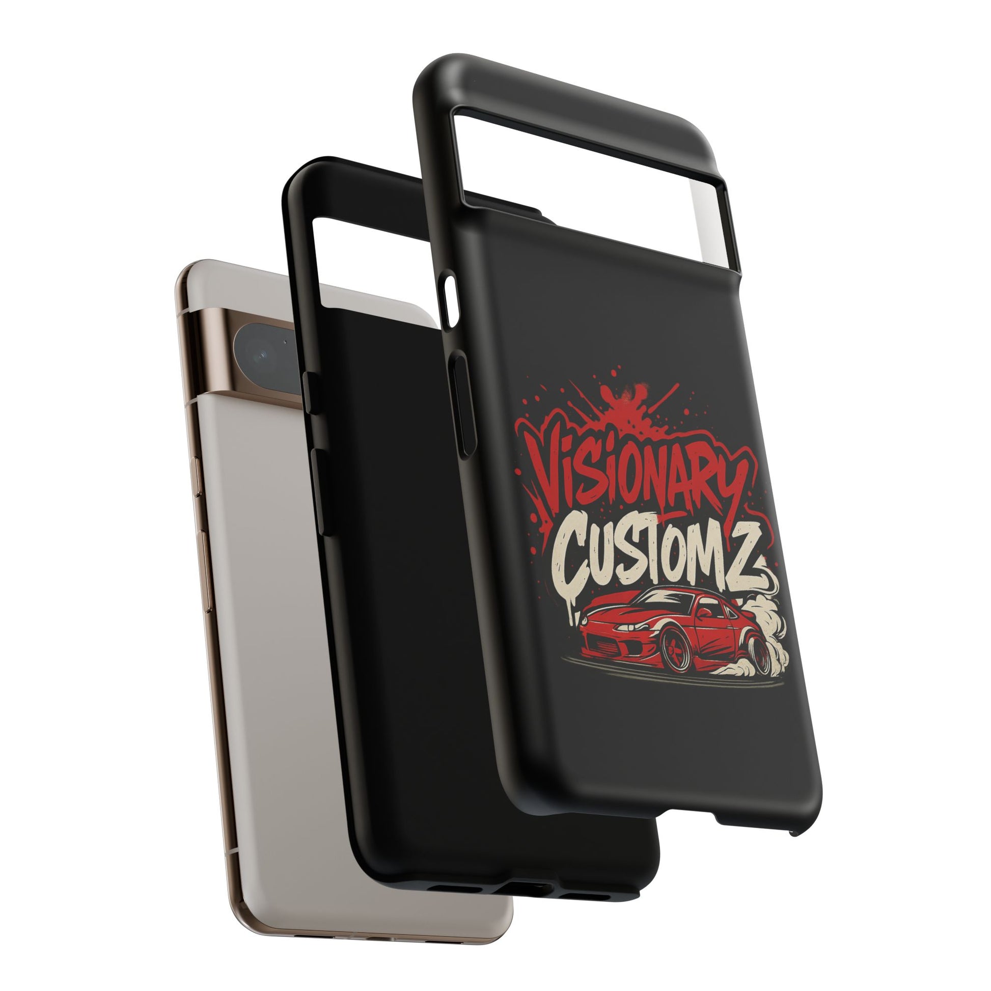 Visionary Customz Phone Case, Car Lover Accessory, Gift for Auto Enthusiasts, Customizable Phone Protection, Birthday Gift Idea