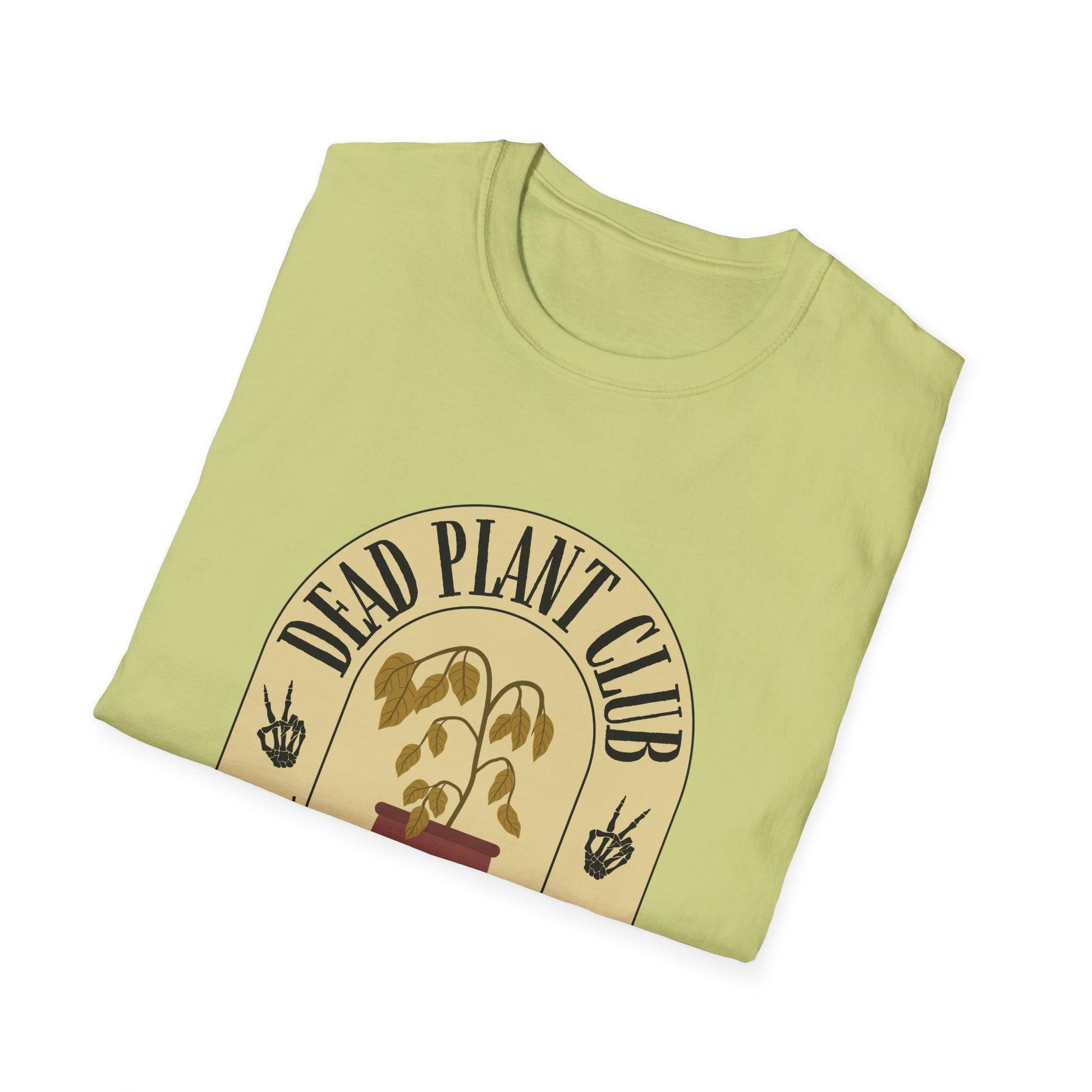 Dead Plant Club Unisex Softstyle T-Shirt | Perfect Gift for Plant Lovers, Plant Parent Tee, Casual Wear, Humor Shirt, Gardening Apparel