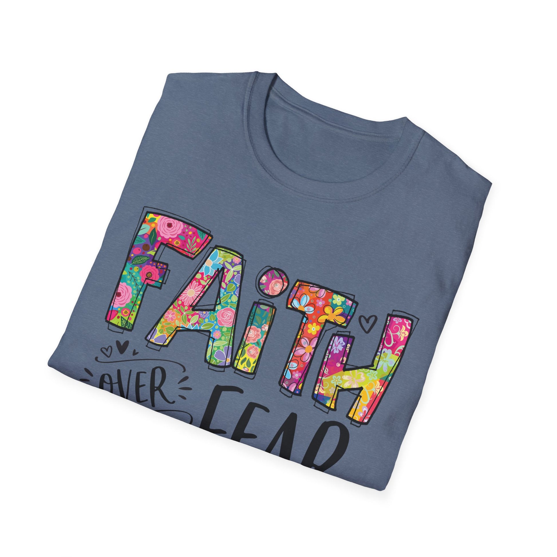 Colorful Christian Faith Unisex T-Shirt