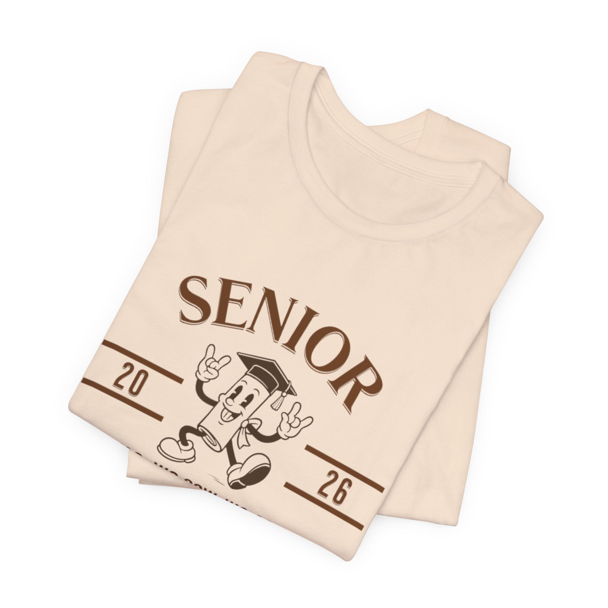 Senior 2026 Celebration Unisex Tee, Graduation Gift, Class of 2026 Shirt, Fun Senior Year Apparel, High School Memories