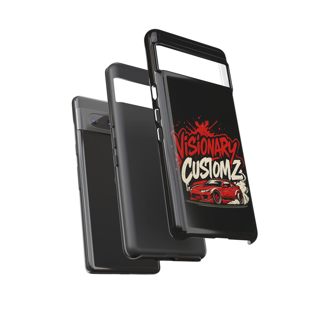 Visionary Customz Phone Case, Car Lover Accessory, Gift for Auto Enthusiasts, Customizable Phone Protection, Birthday Gift Idea