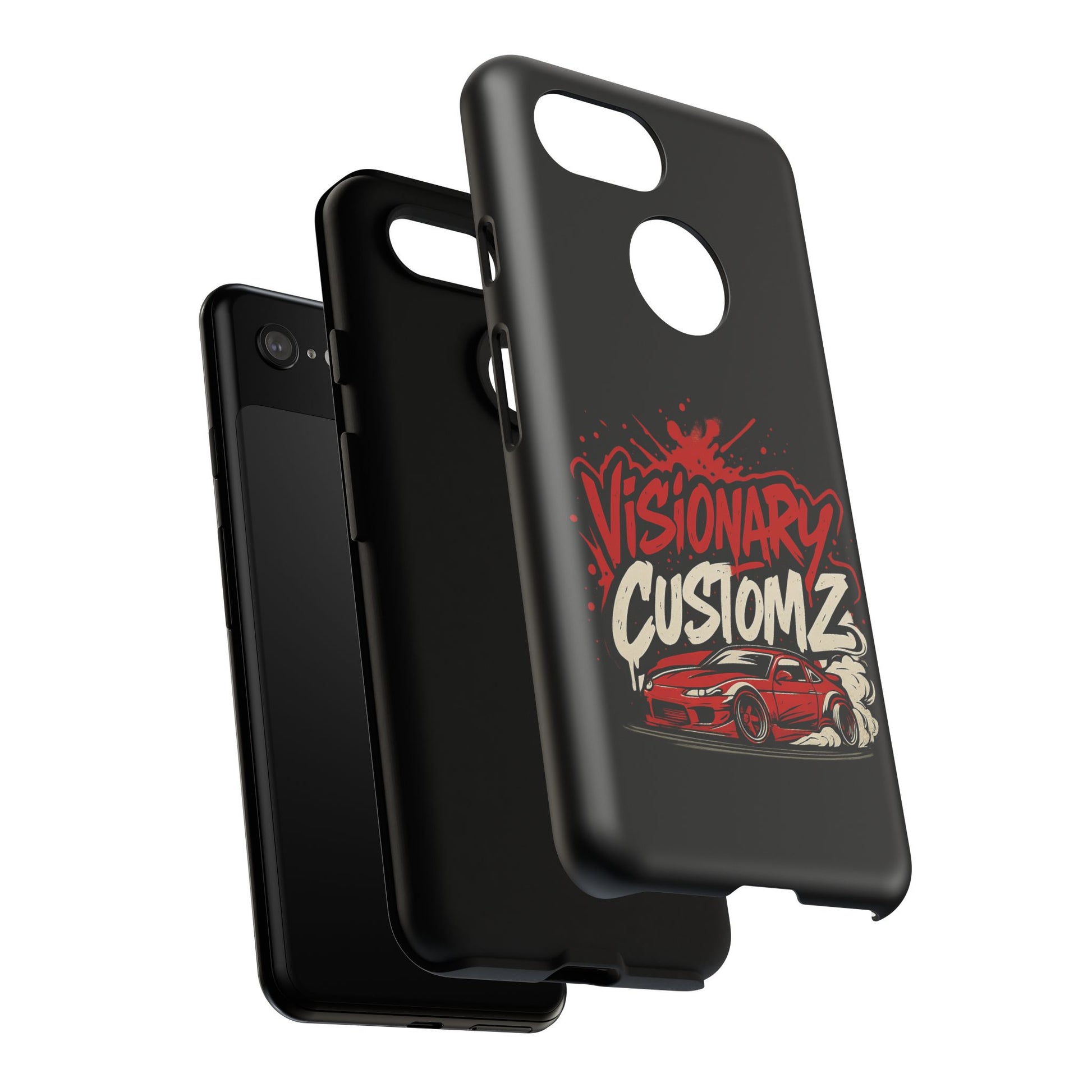 Visionary Customz Phone Case, Car Lover Accessory, Gift for Auto Enthusiasts, Customizable Phone Protection, Birthday Gift Idea