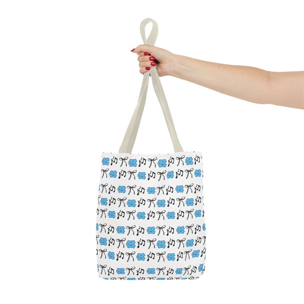 Cute Patterned Tote Bag for McMinn Central Lovers, Reusable Shopping Bag, Gift for Crafters, Handmade Tote, Eco-Friendly Bag