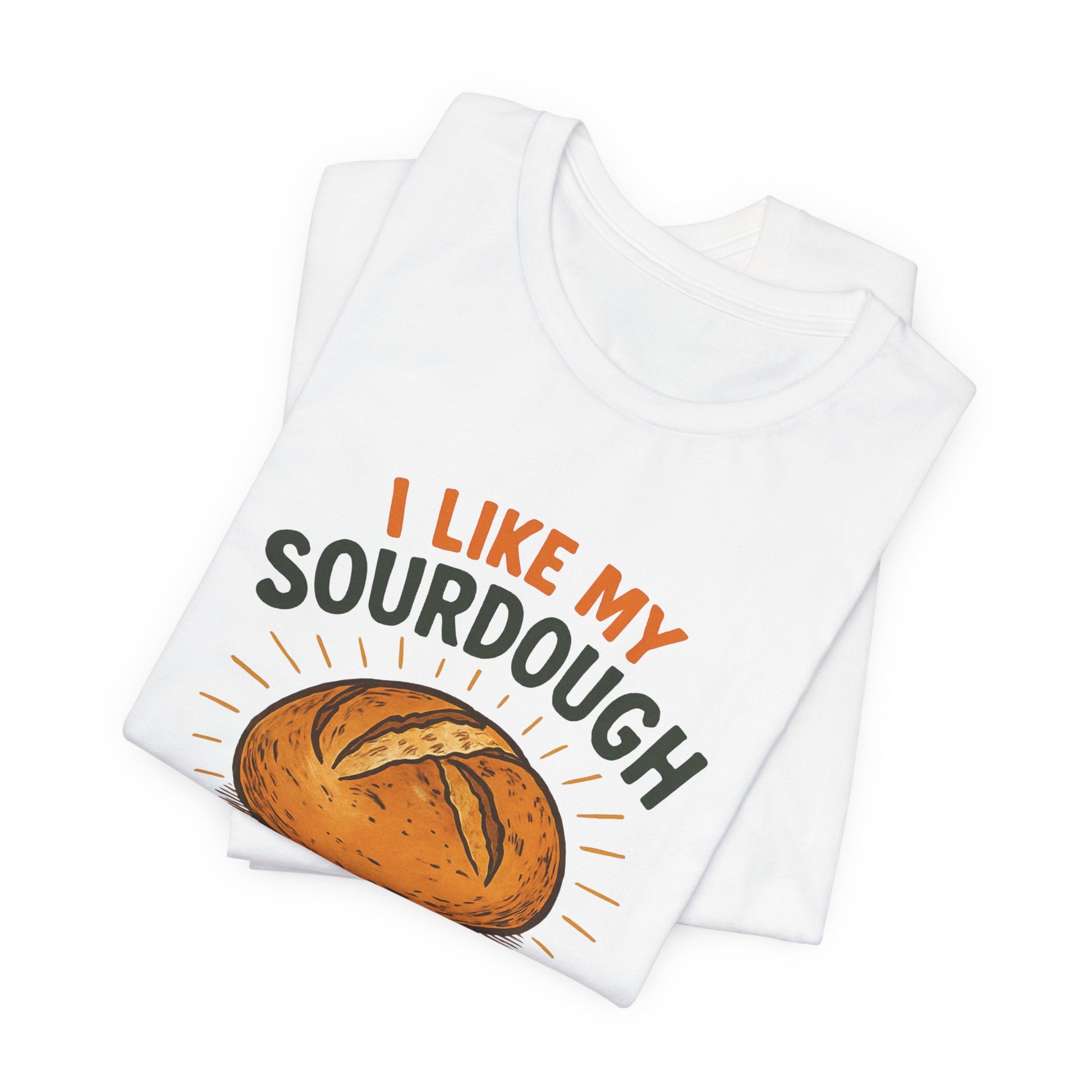 Funny Sourdough Jesus Tee, Unisex T-Shirt, Casual Wear, Baking Gift, Easter Shirt, Humor Clothing, Foodie Apparel
