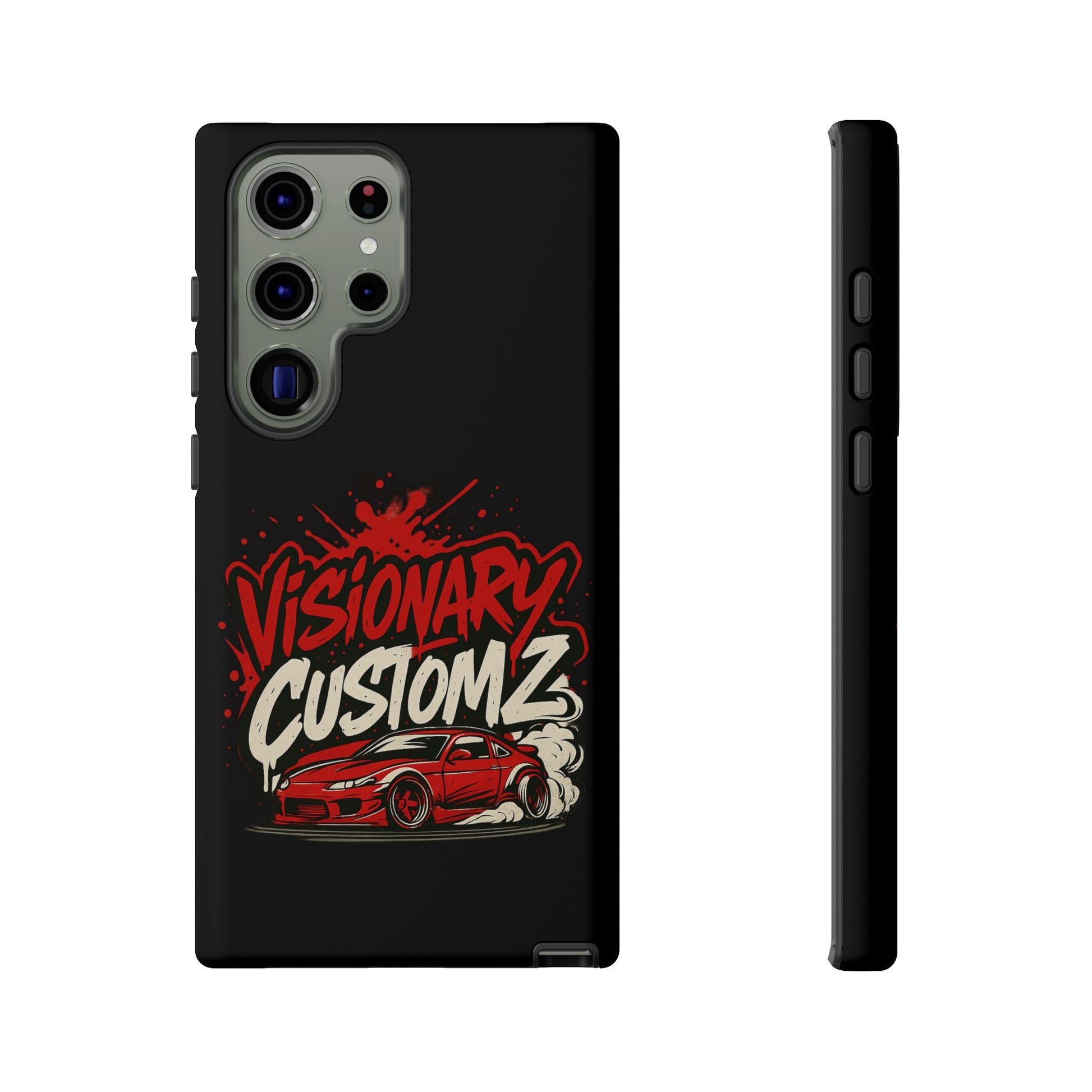 Visionary Customz Phone Case, Car Lover Accessory, Gift for Auto Enthusiasts, Customizable Phone Protection, Birthday Gift Idea