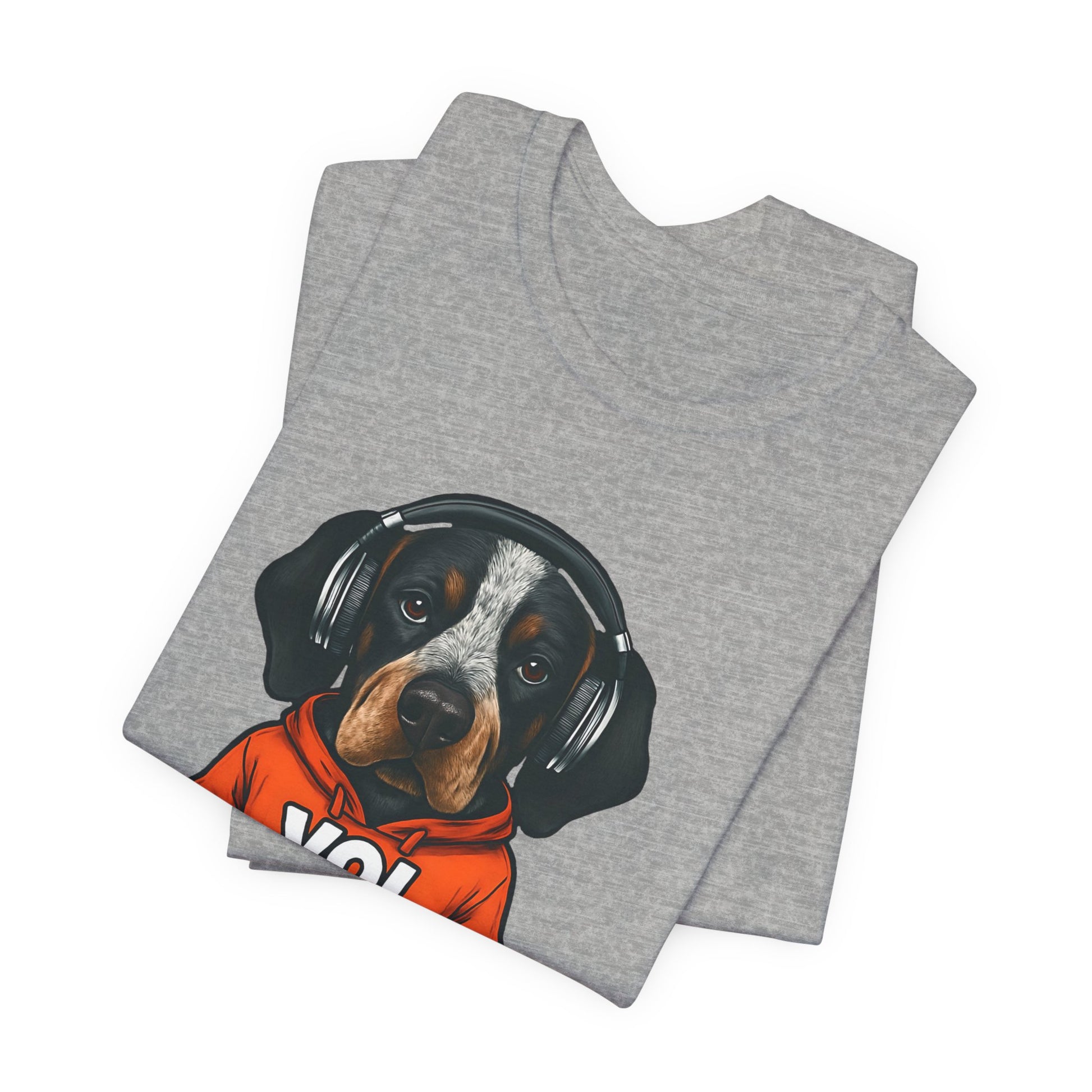 Smokey Dog Graphic Tee - VOL LIFE, Pet Lover Gift, Unisex Jersey Short Sleeve Shirt, Fun t-shirt, Casual Wear, Dog Lover Apparel