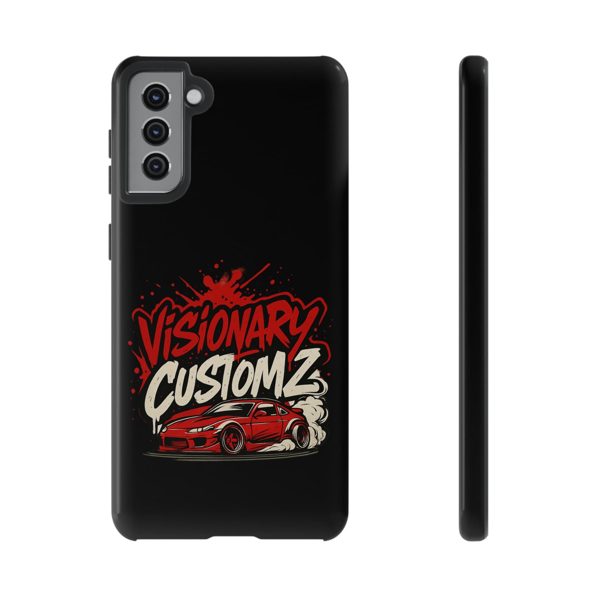 Visionary Customz Phone Case, Car Lover Accessory, Gift for Auto Enthusiasts, Customizable Phone Protection, Birthday Gift Idea