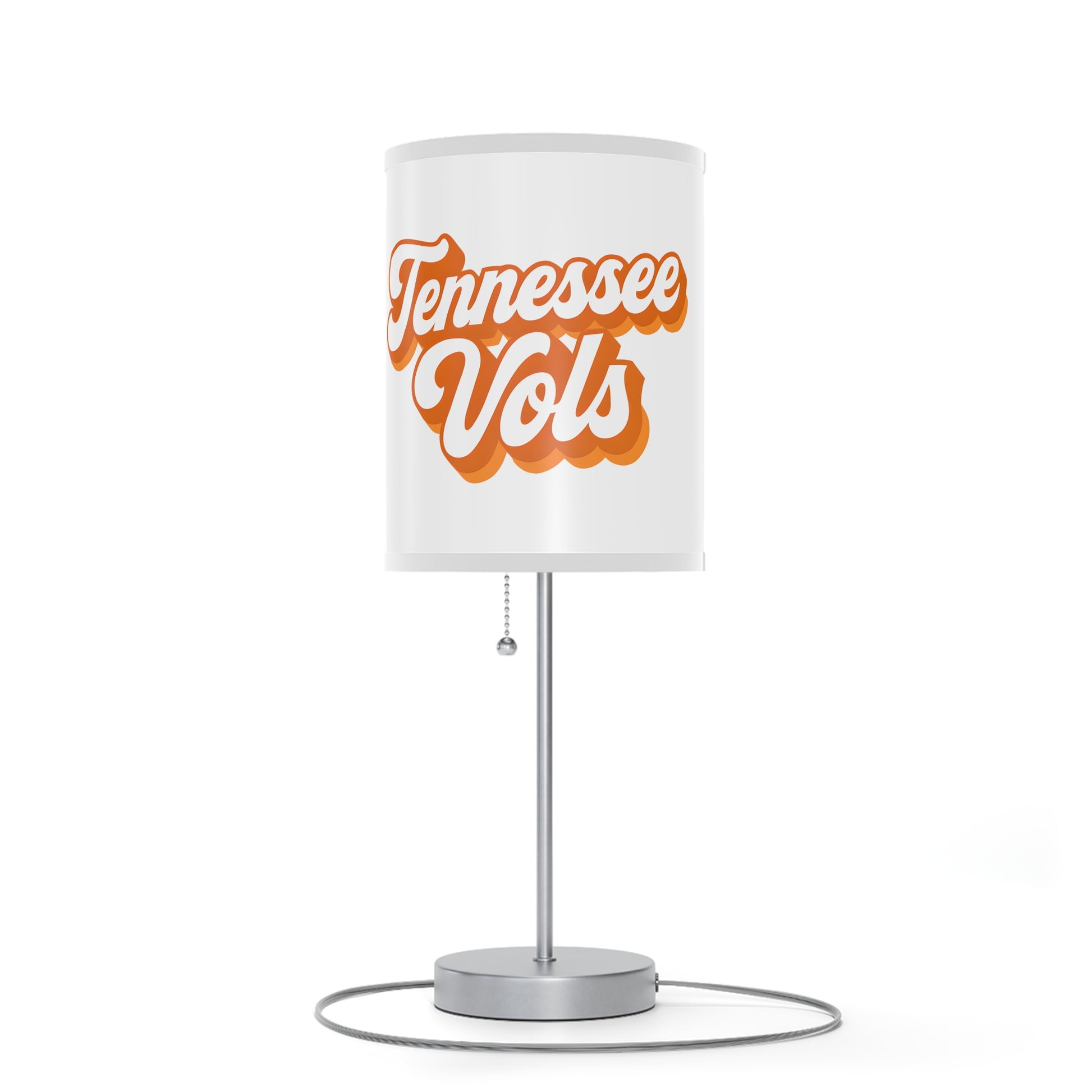 Tennessee Vols Table Lamp, Home Decor, Sports Fan Gift, College Lamp, Unique Nightstand Light, Room Decoration, Tennessee Volunteers
