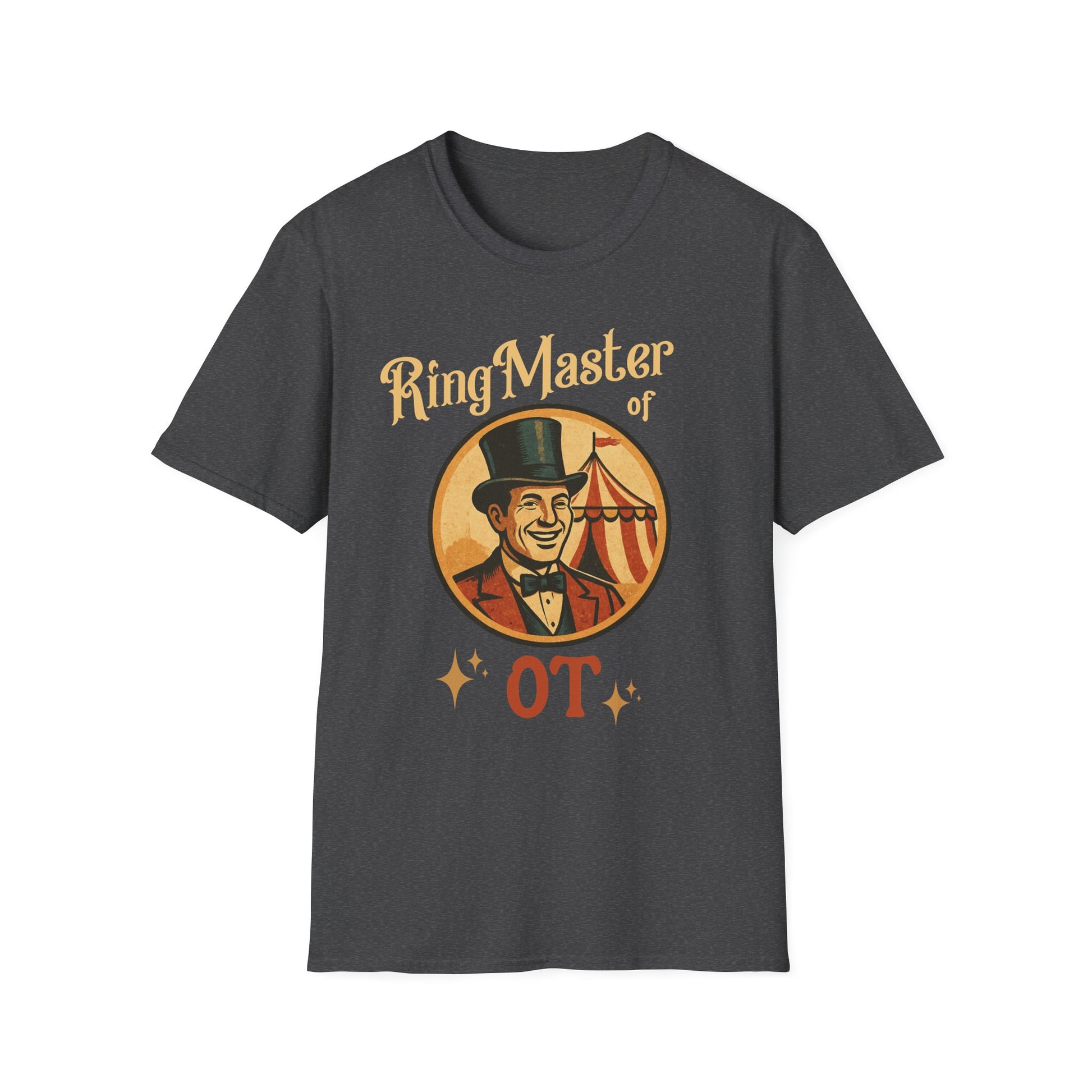 Vintage Ringmaster T-Shirt, Unisex Circus Tee, Retro Carnival Top, Fun Showman Shirt, Gift for Circus Lovers