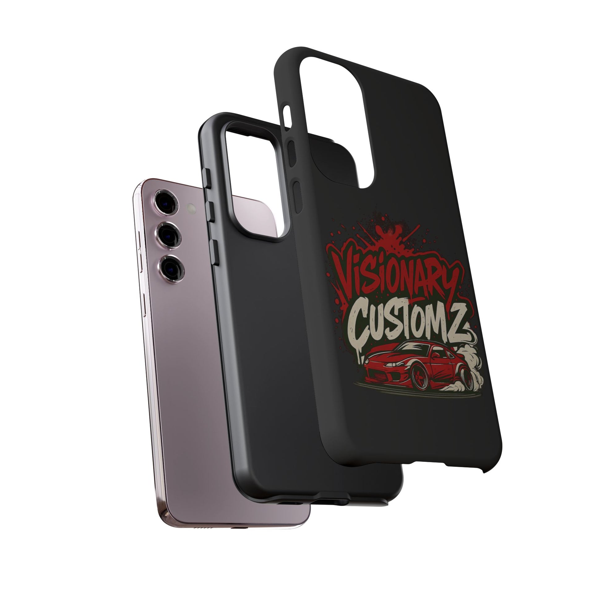 Visionary Customz Phone Case, Car Lover Accessory, Gift for Auto Enthusiasts, Customizable Phone Protection, Birthday Gift Idea