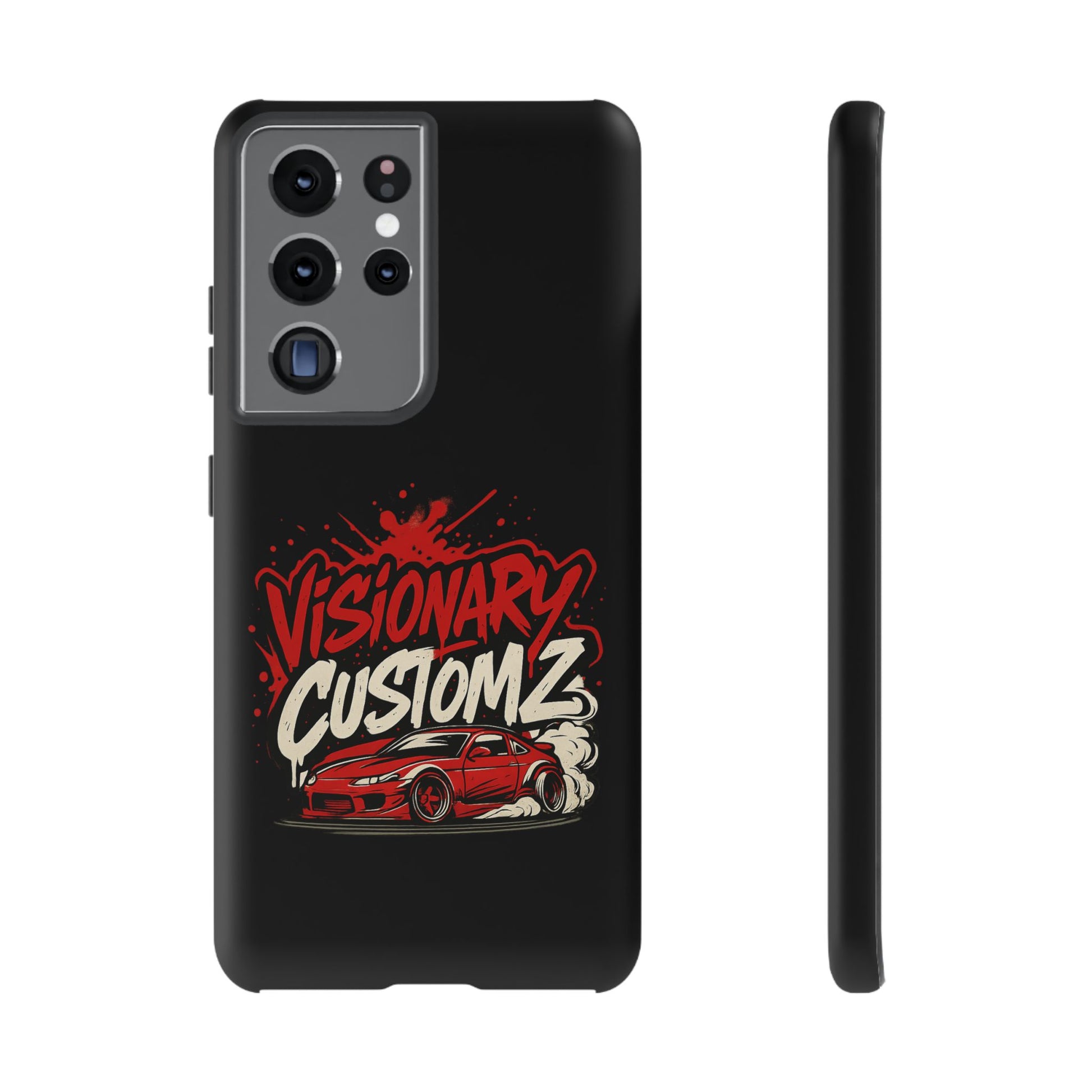 Visionary Customz Phone Case, Car Lover Accessory, Gift for Auto Enthusiasts, Customizable Phone Protection, Birthday Gift Idea