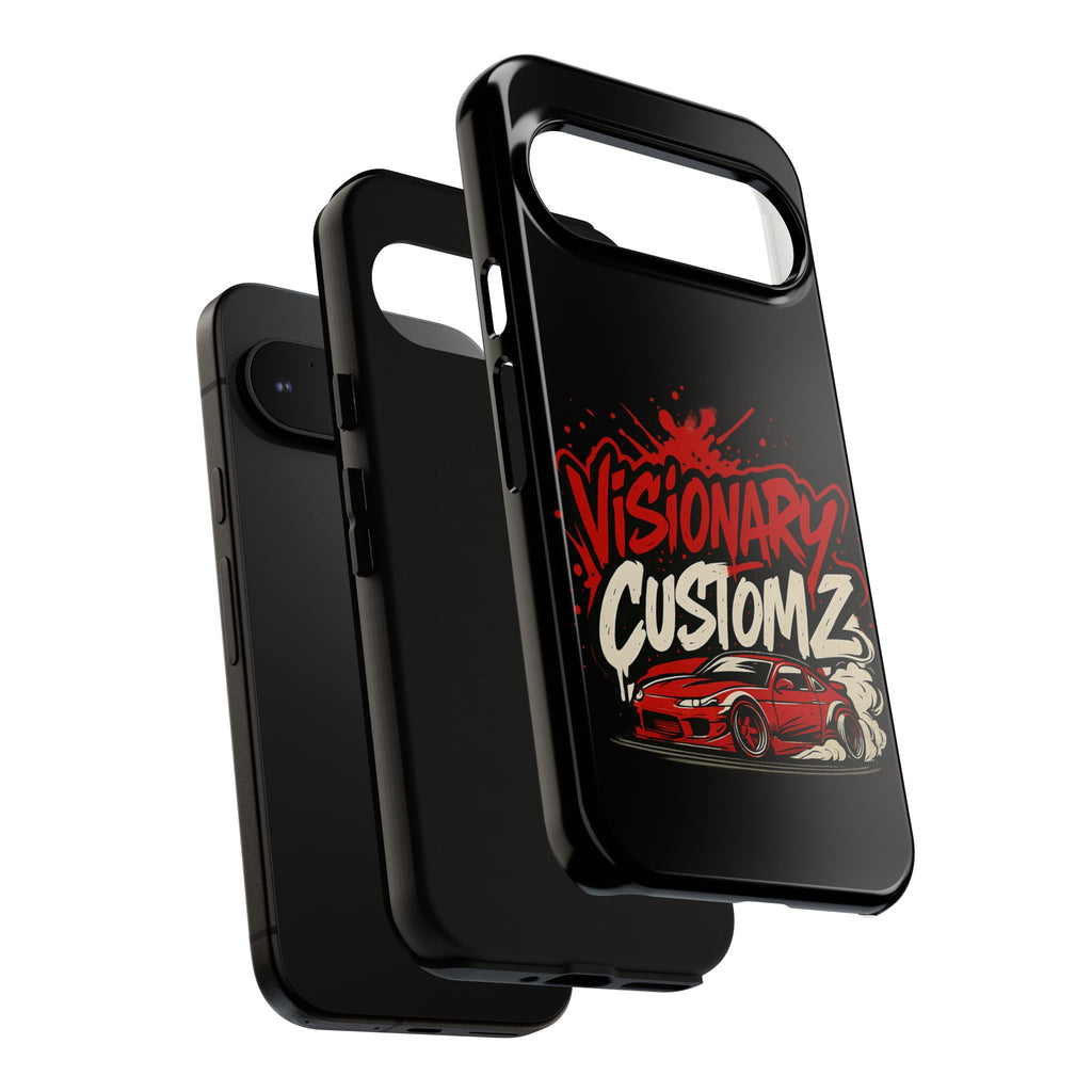 Visionary Customz Phone Case, Car Lover Accessory, Gift for Auto Enthusiasts, Customizable Phone Protection, Birthday Gift Idea
