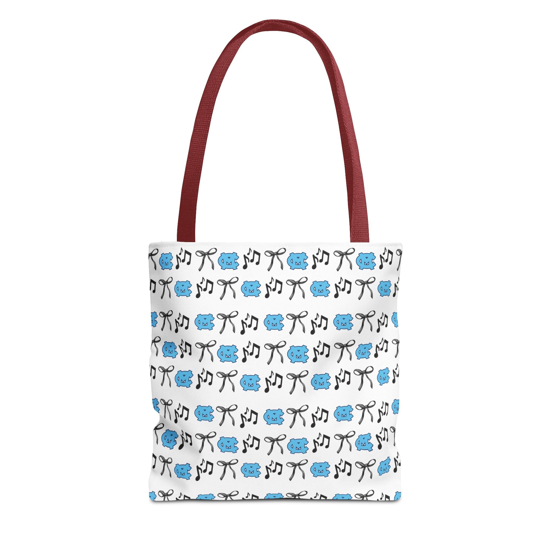 Cute Patterned Tote Bag for McMinn Central Lovers, Reusable Shopping Bag, Gift for Crafters, Handmade Tote, Eco-Friendly Bag