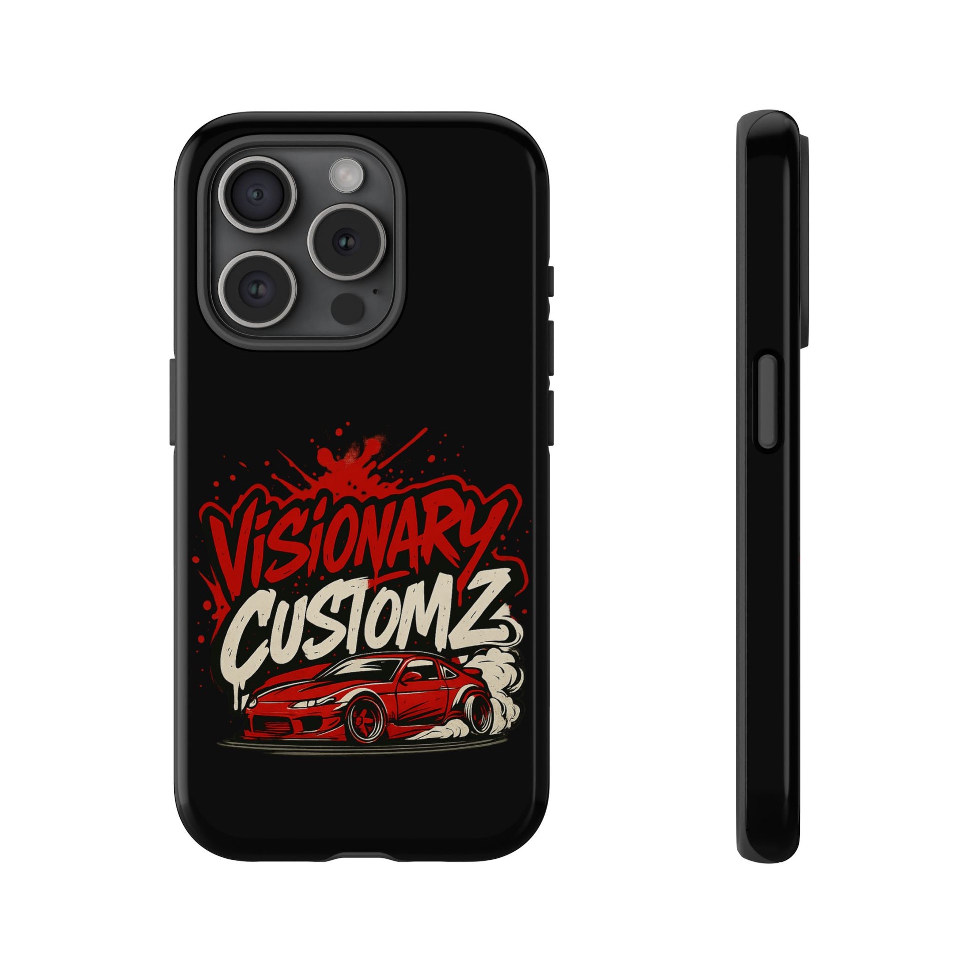 Visionary Customz Phone Case, Car Lover Accessory, Gift for Auto Enthusiasts, Customizable Phone Protection, Birthday Gift Idea