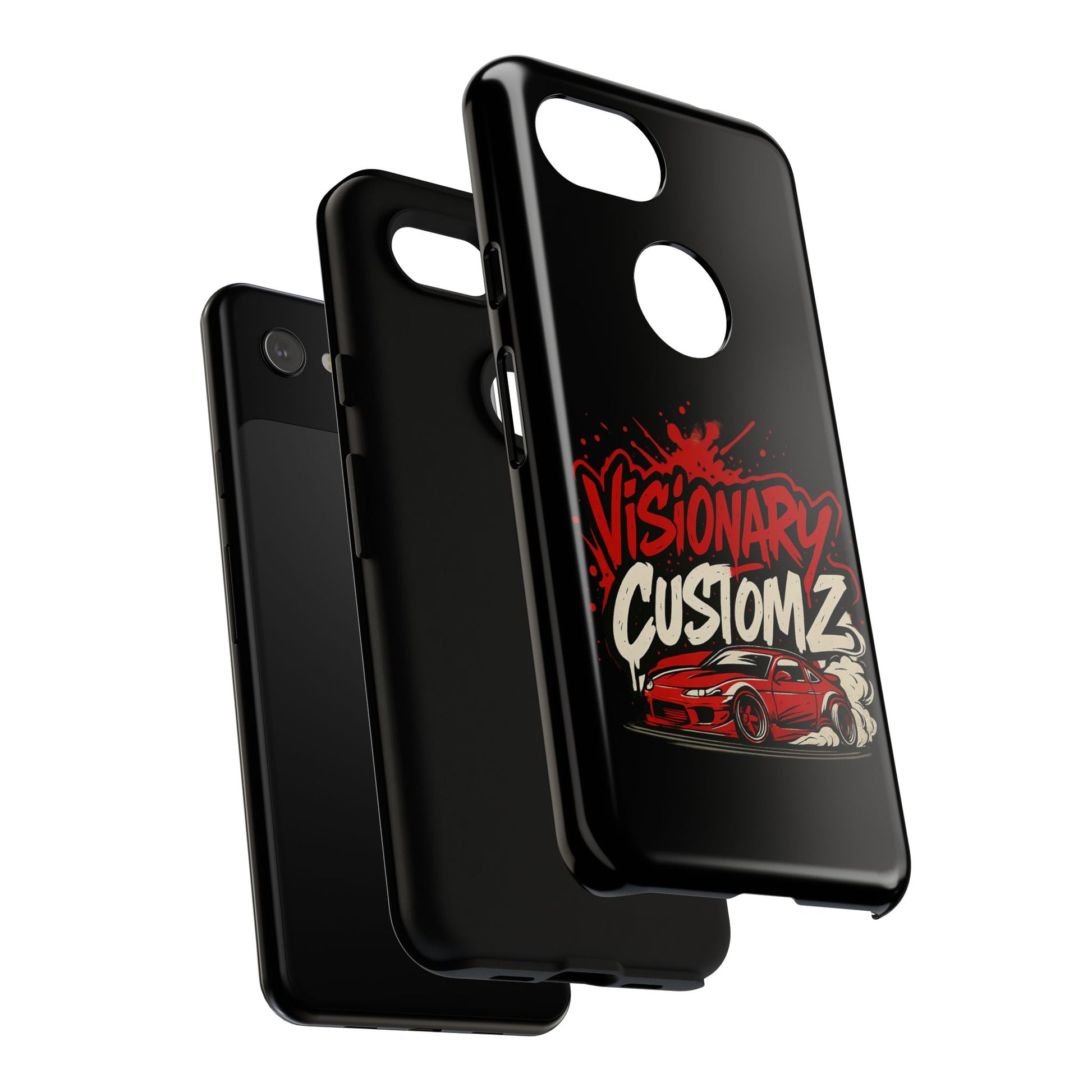Visionary Customz Phone Case, Car Lover Accessory, Gift for Auto Enthusiasts, Customizable Phone Protection, Birthday Gift Idea
