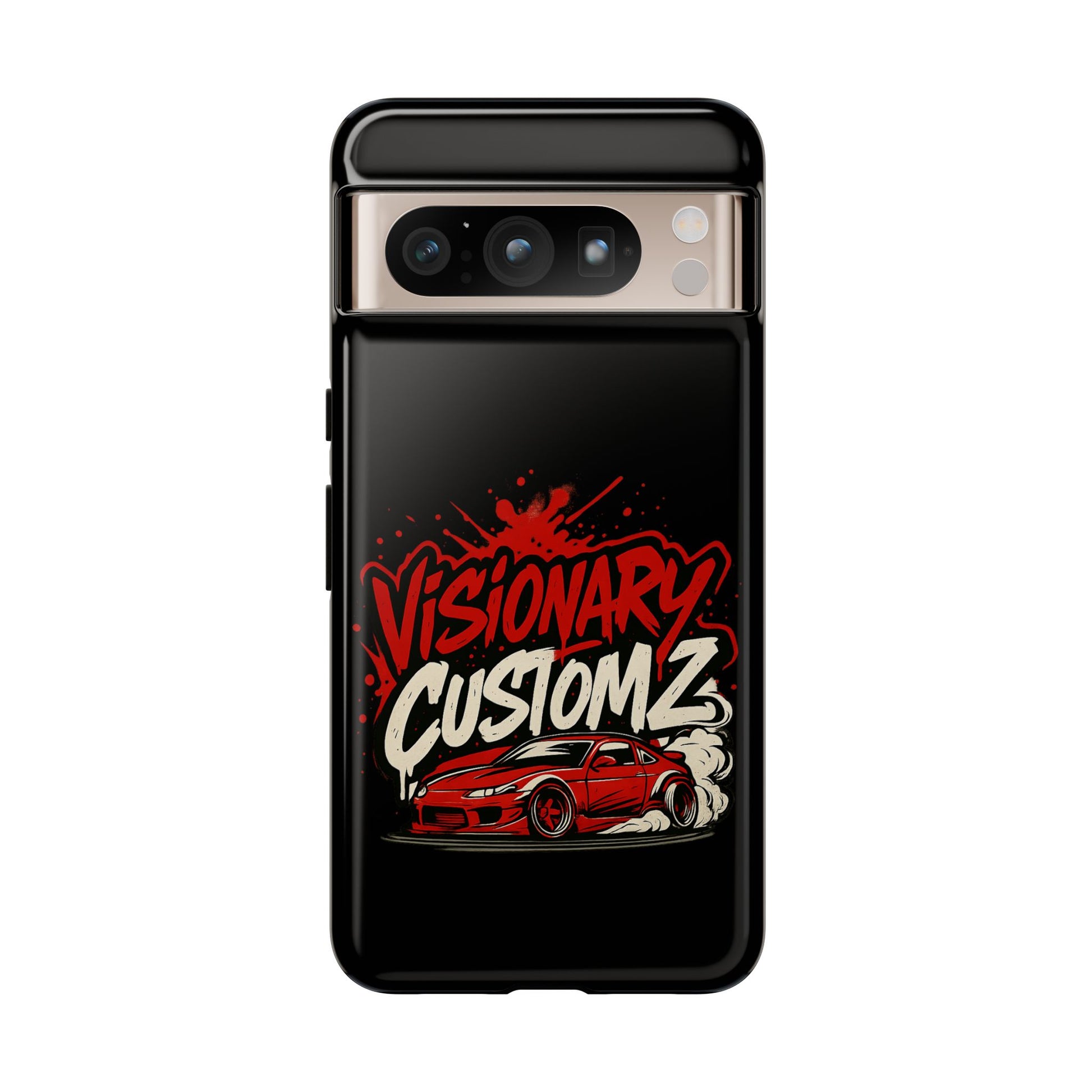 Visionary Customz Phone Case, Car Lover Accessory, Gift for Auto Enthusiasts, Customizable Phone Protection, Birthday Gift Idea
