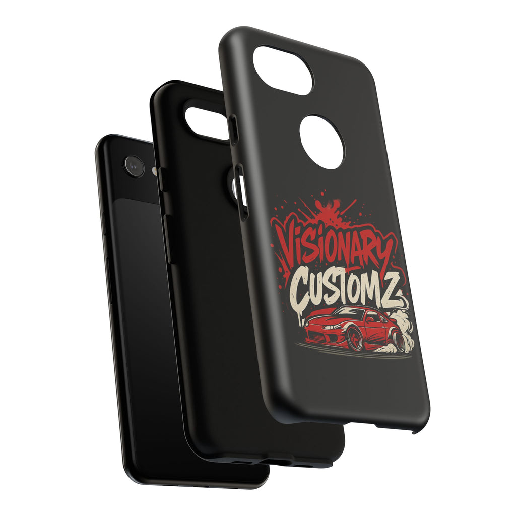 Visionary Customz Phone Case, Car Lover Accessory, Gift for Auto Enthusiasts, Customizable Phone Protection, Birthday Gift Idea