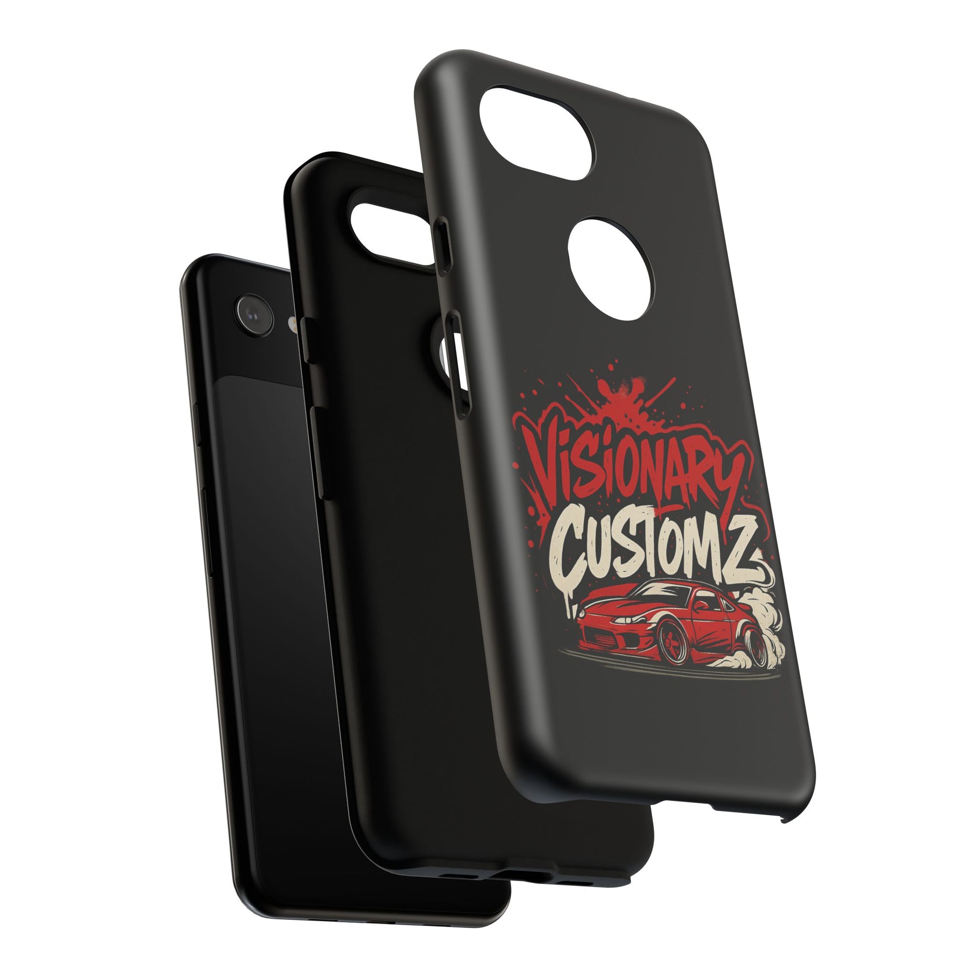 Visionary Customz Phone Case, Car Lover Accessory, Gift for Auto Enthusiasts, Customizable Phone Protection, Birthday Gift Idea
