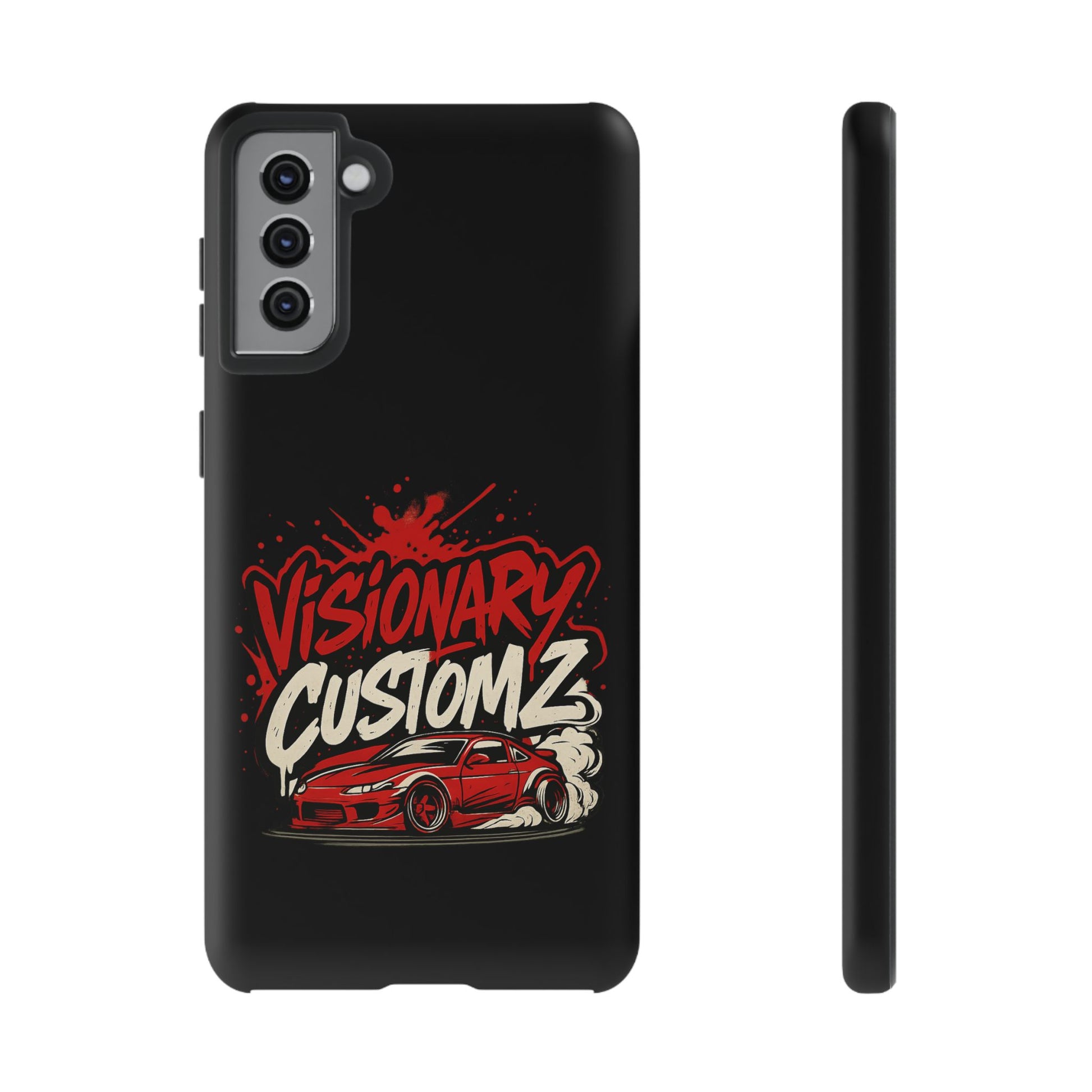 Visionary Customz Phone Case, Car Lover Accessory, Gift for Auto Enthusiasts, Customizable Phone Protection, Birthday Gift Idea