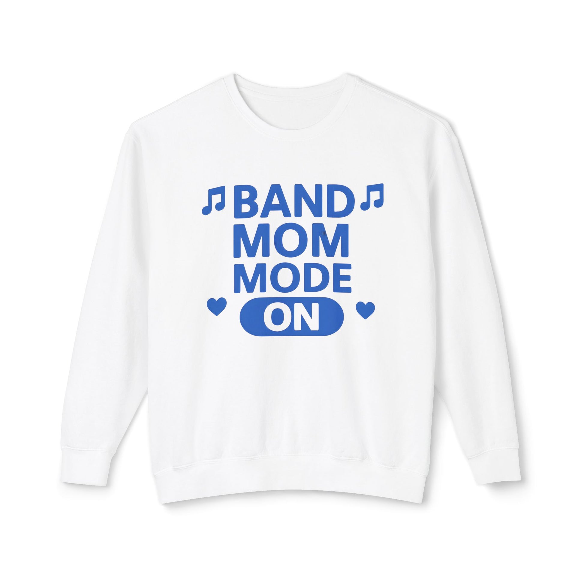 Band Mom Crewneck Sweatshirt | Perfect Gift for Music Lovers, Concert Attendees, Music Events, Cheerful Everyday Wear