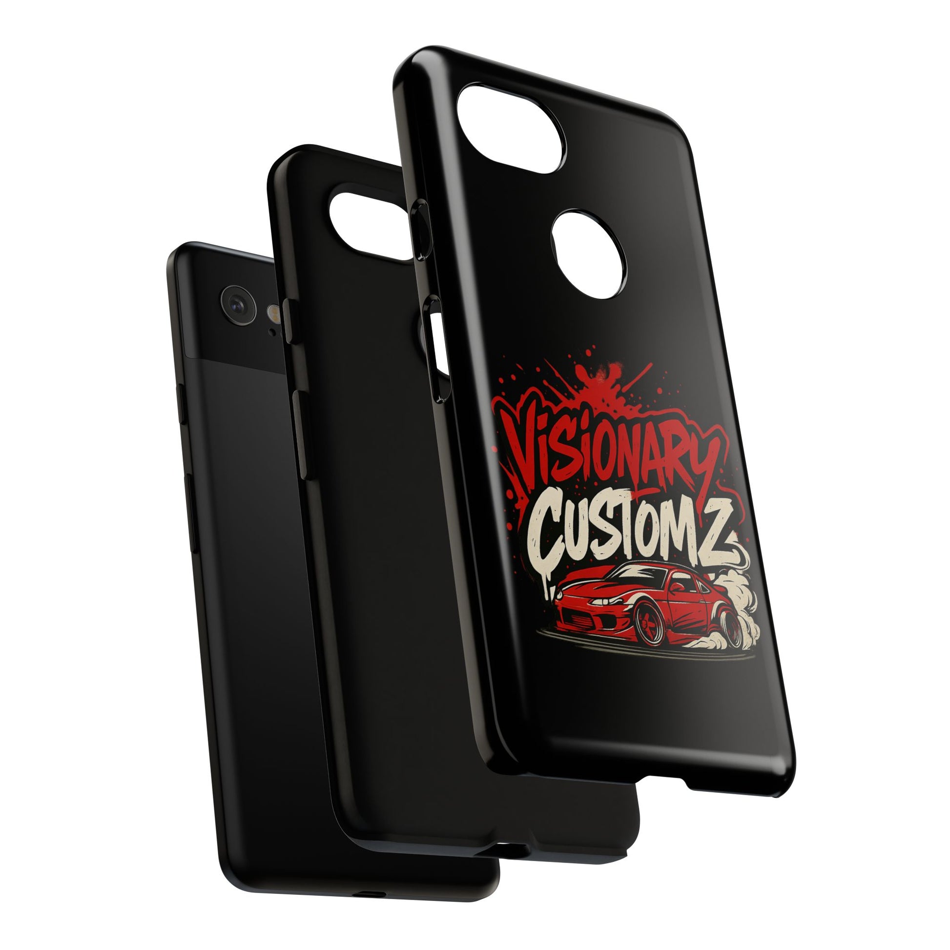 Visionary Customz Phone Case, Car Lover Accessory, Gift for Auto Enthusiasts, Customizable Phone Protection, Birthday Gift Idea