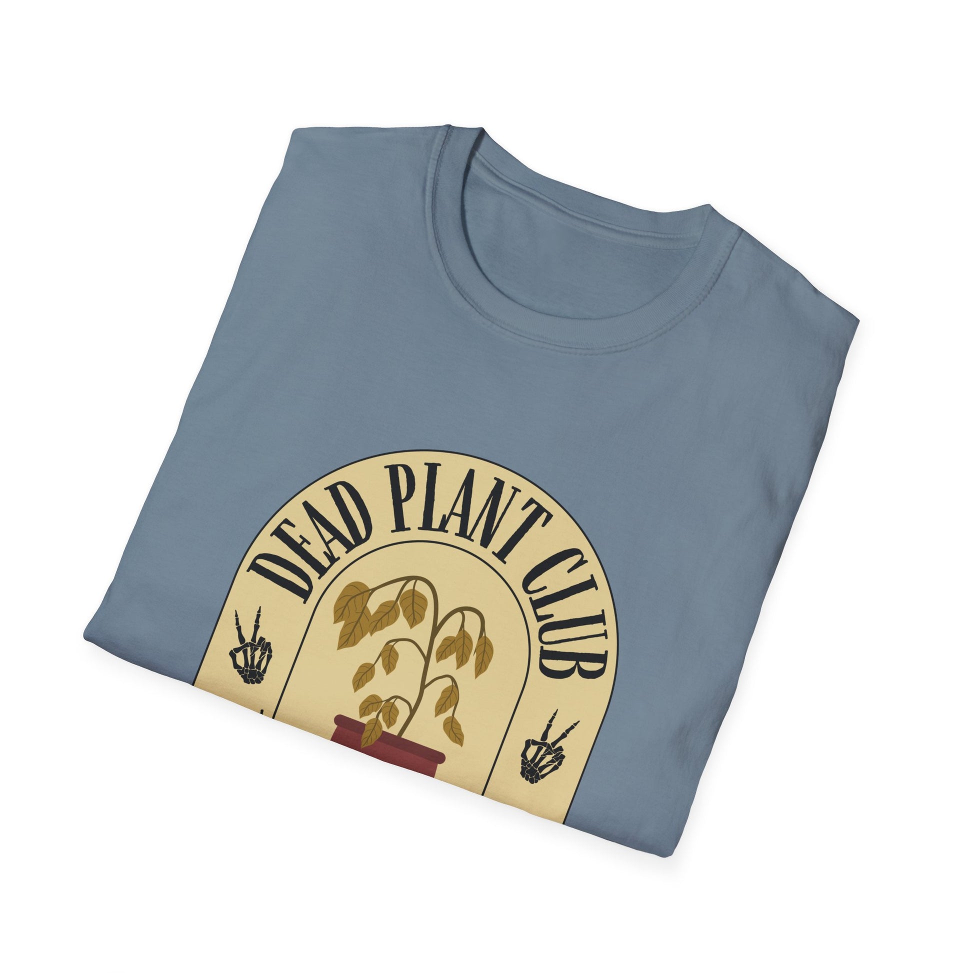 Dead Plant Club Unisex Softstyle T-Shirt | Perfect Gift for Plant Lovers, Plant Parent Tee, Casual Wear, Humor Shirt, Gardening Apparel