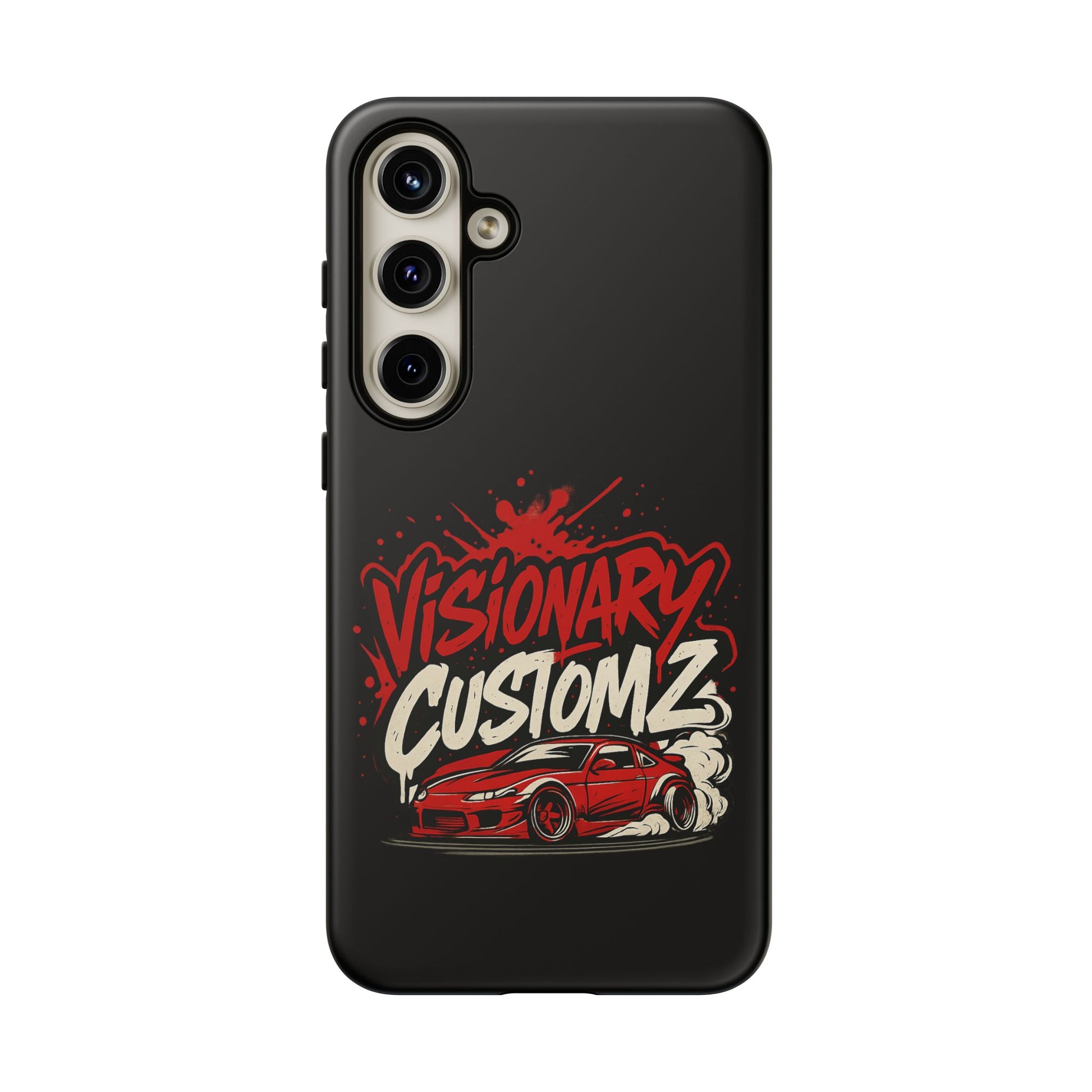 Visionary Customz Phone Case, Car Lover Accessory, Gift for Auto Enthusiasts, Customizable Phone Protection, Birthday Gift Idea