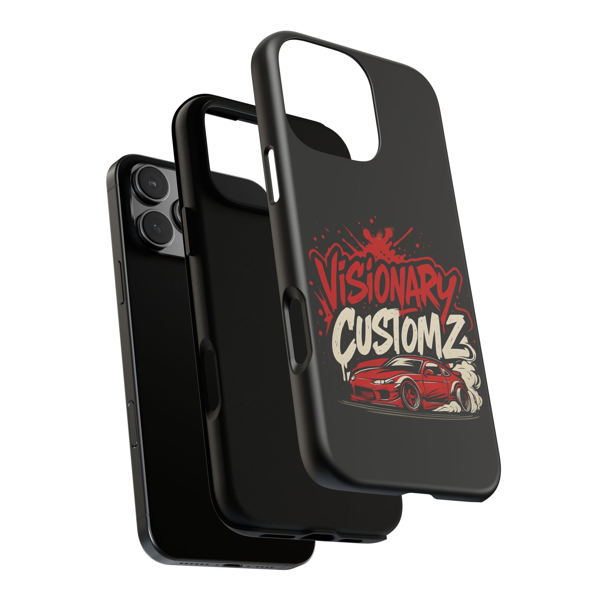Visionary Customz Phone Case, Car Lover Accessory, Gift for Auto Enthusiasts, Customizable Phone Protection, Birthday Gift Idea