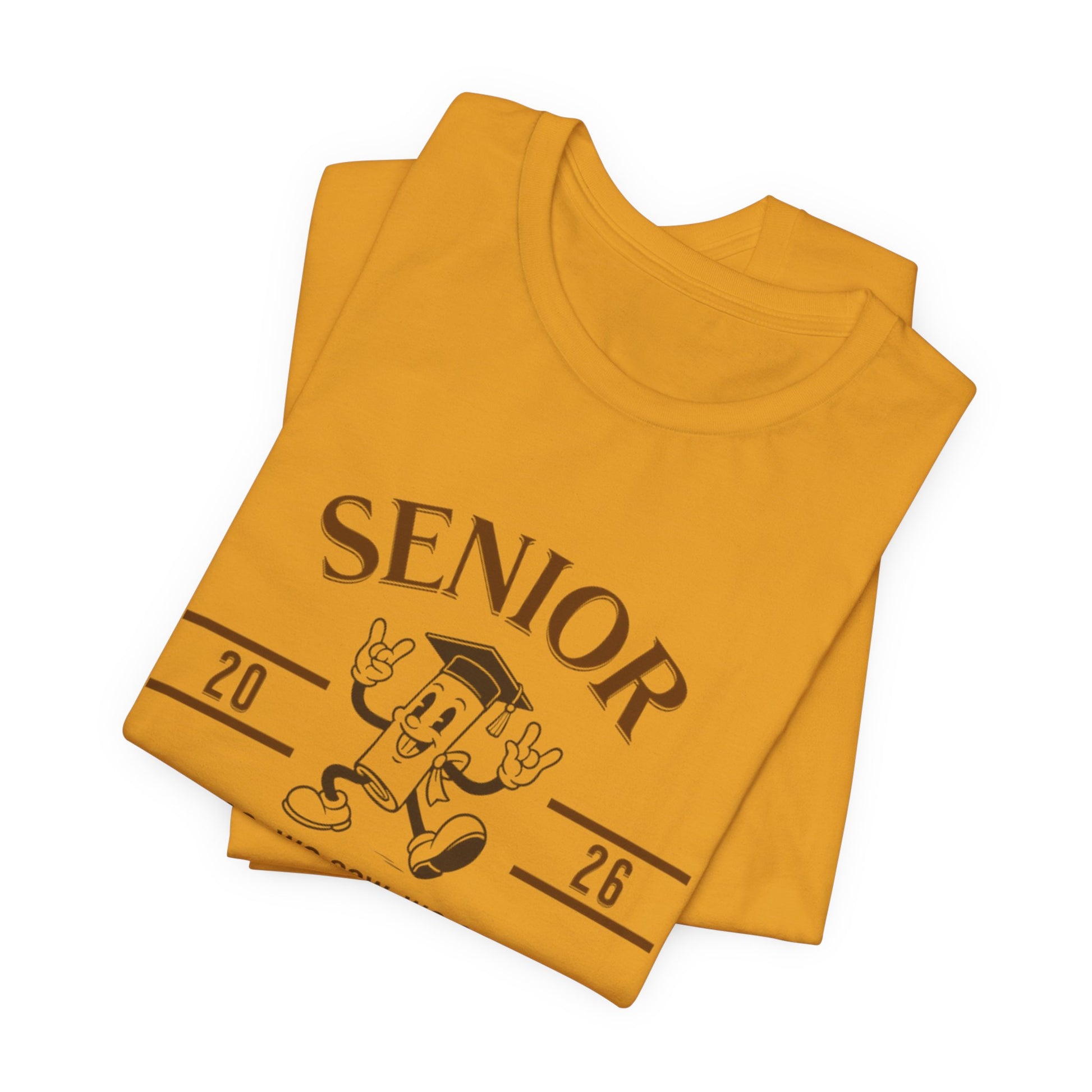 Senior 2026 Celebration Unisex Tee, Graduation Gift, Class of 2026 Shirt, Fun Senior Year Apparel, High School Memories