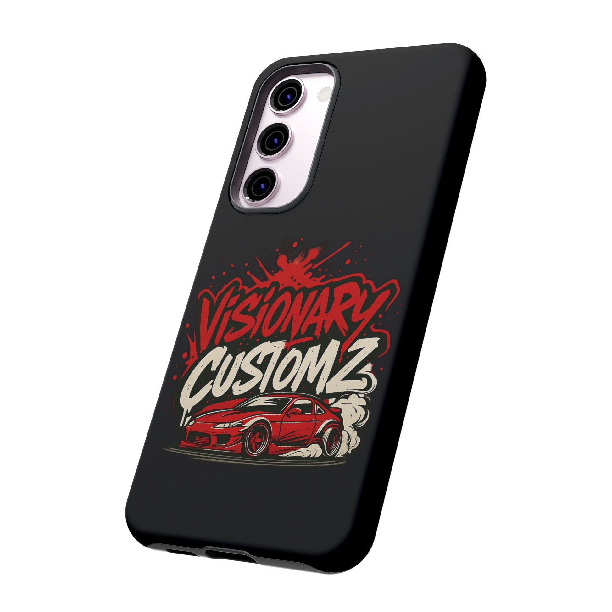 Visionary Customz Phone Case, Car Lover Accessory, Gift for Auto Enthusiasts, Customizable Phone Protection, Birthday Gift Idea