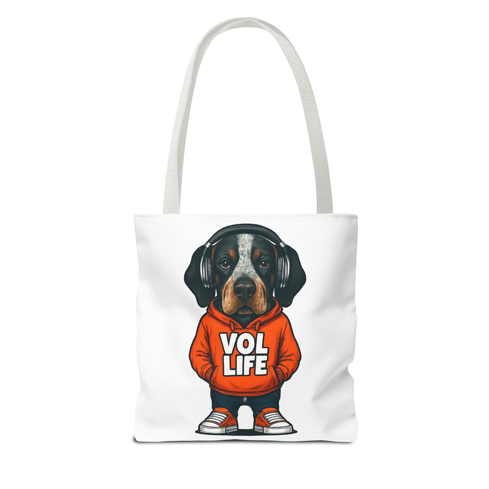 Vol Life Dog Tote Bag, Cute Dog Lover Bag, Funny Pet Tote, Funny Gift for Dog Parents, Dog Mom Gift, AOP Dog Tote