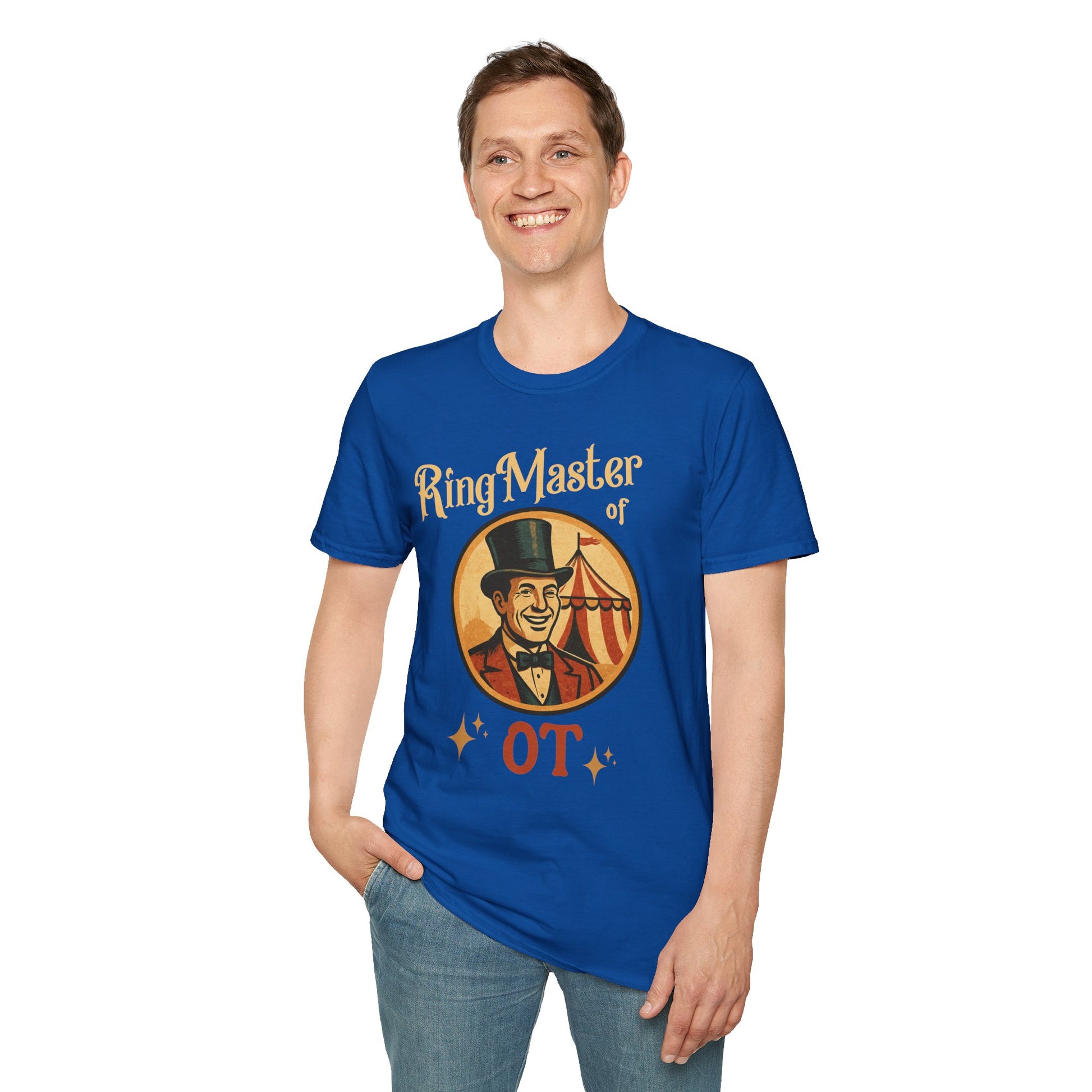 Vintage Ringmaster T-Shirt, Unisex Circus Tee, Retro Carnival Top, Fun Showman Shirt, Gift for Circus Lovers