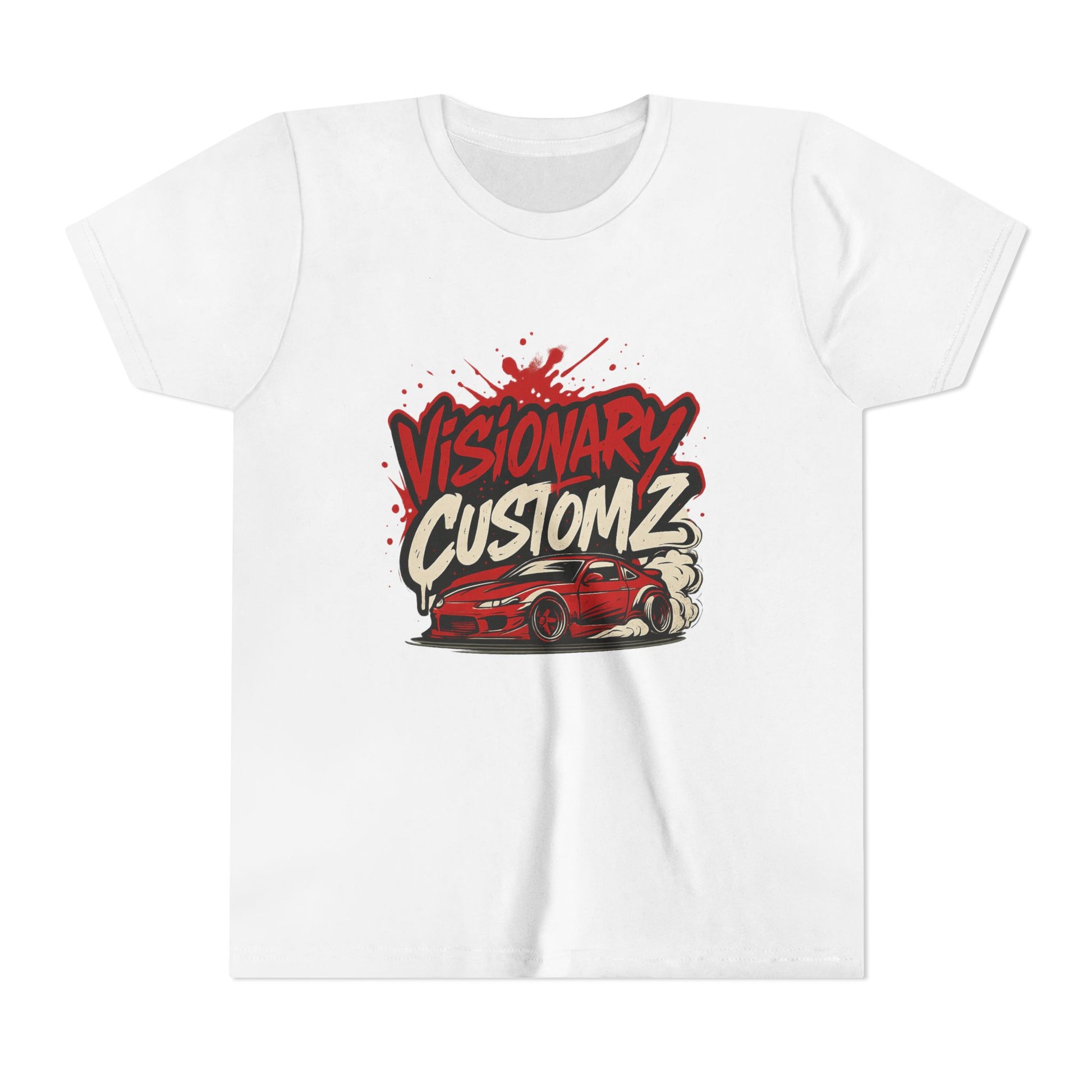 Visionary Custom Youth Tee - Cool Car Graphic, Gift for Young Car Enthusiasts, Birthday Shirt, Customizable Apparel, Automotive Fashion