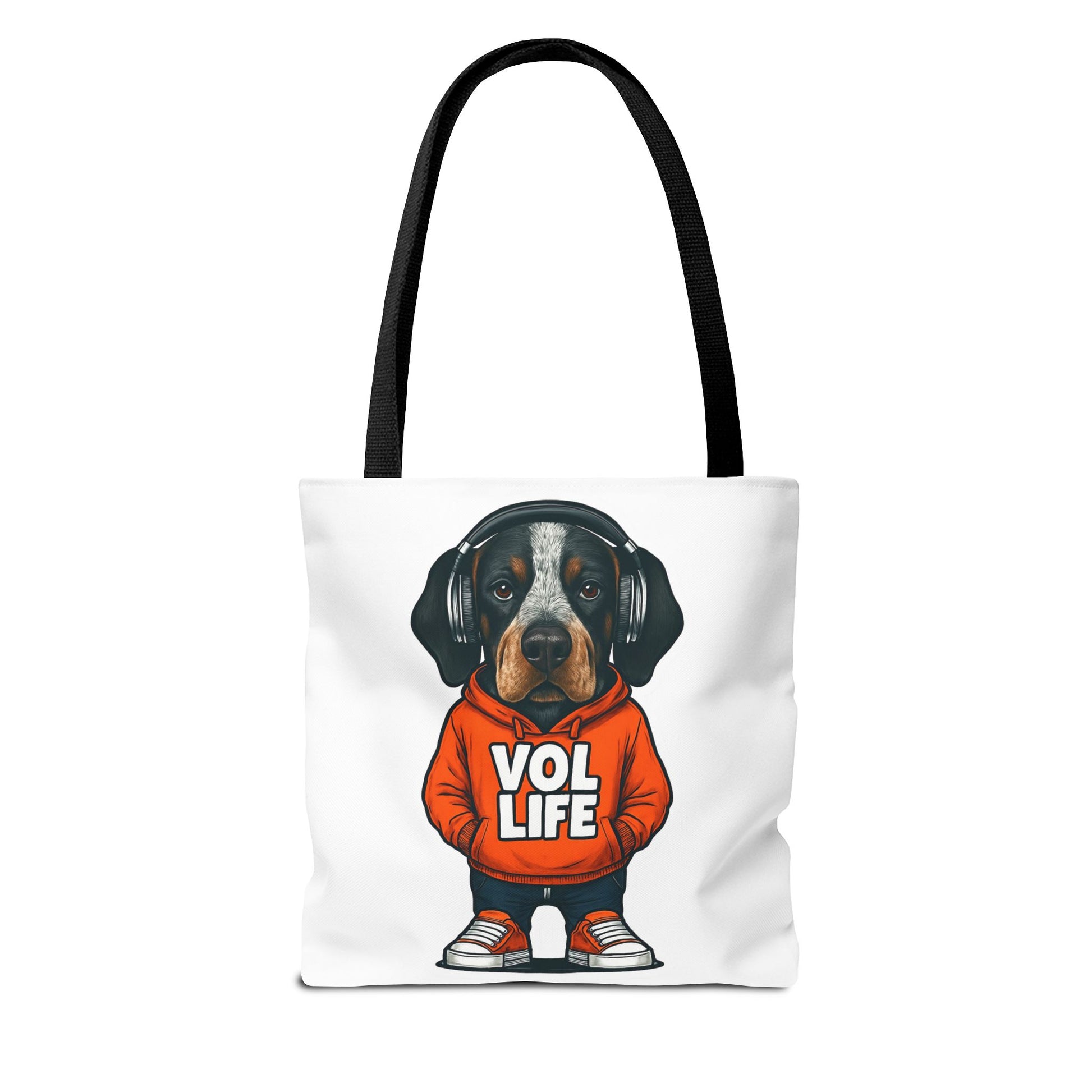 Vol Life Dog Tote Bag, Cute Dog Lover Bag, Funny Pet Tote, Funny Gift for Dog Parents, Dog Mom Gift, AOP Dog Tote