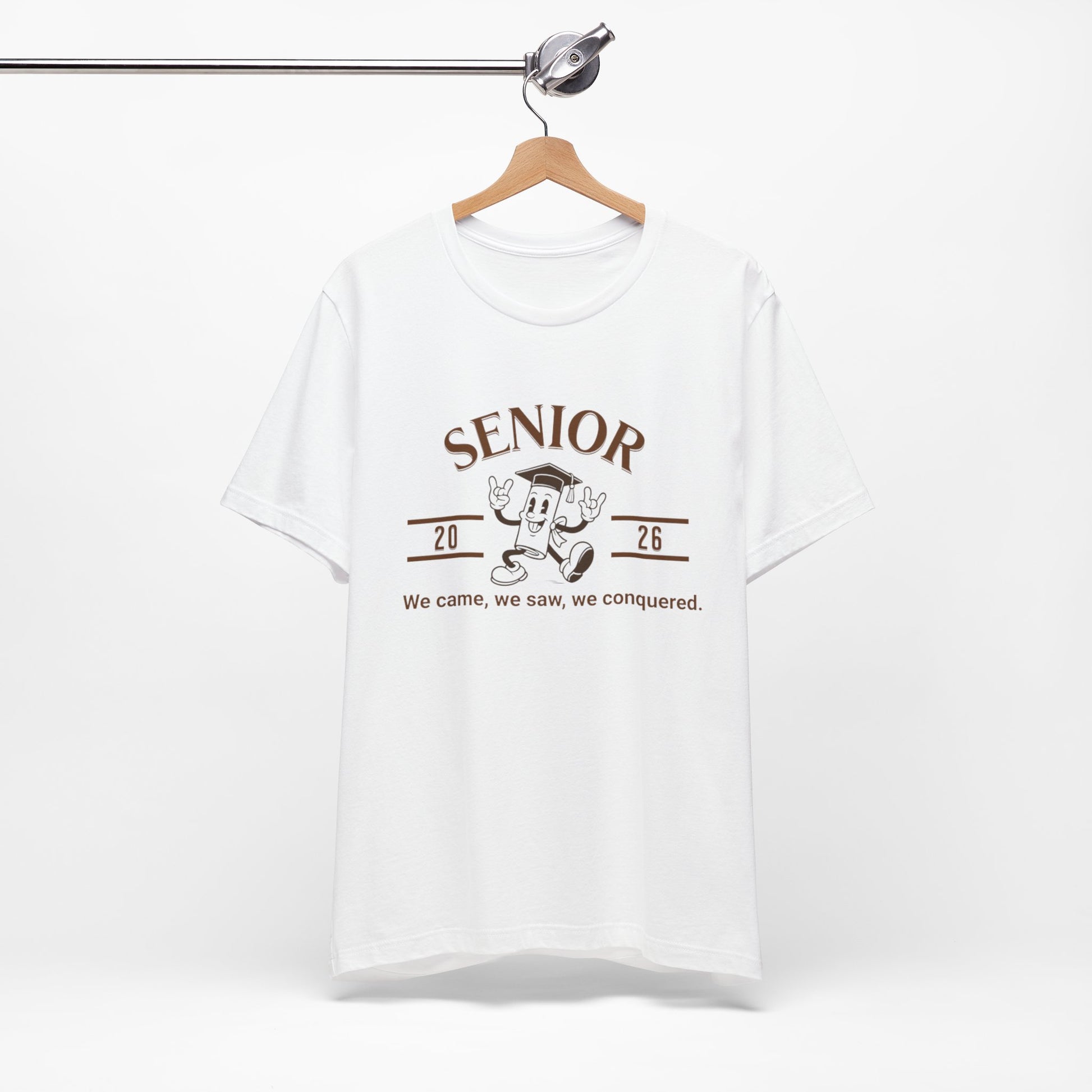 Senior 2026 Celebration Unisex Tee, Graduation Gift, Class of 2026 Shirt, Fun Senior Year Apparel, High School Memories
