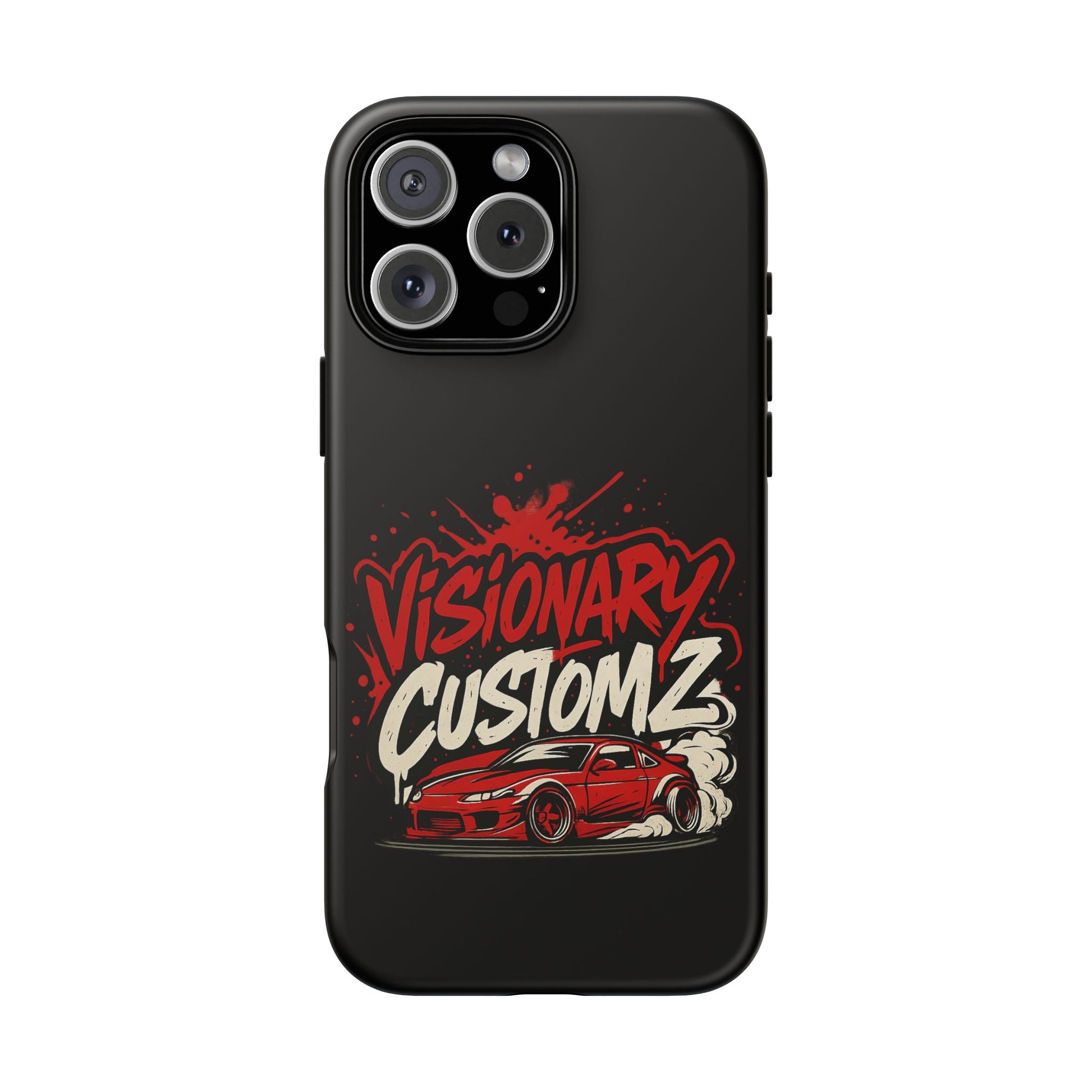 Visionary Customz Phone Case, Car Lover Accessory, Gift for Auto Enthusiasts, Customizable Phone Protection, Birthday Gift Idea