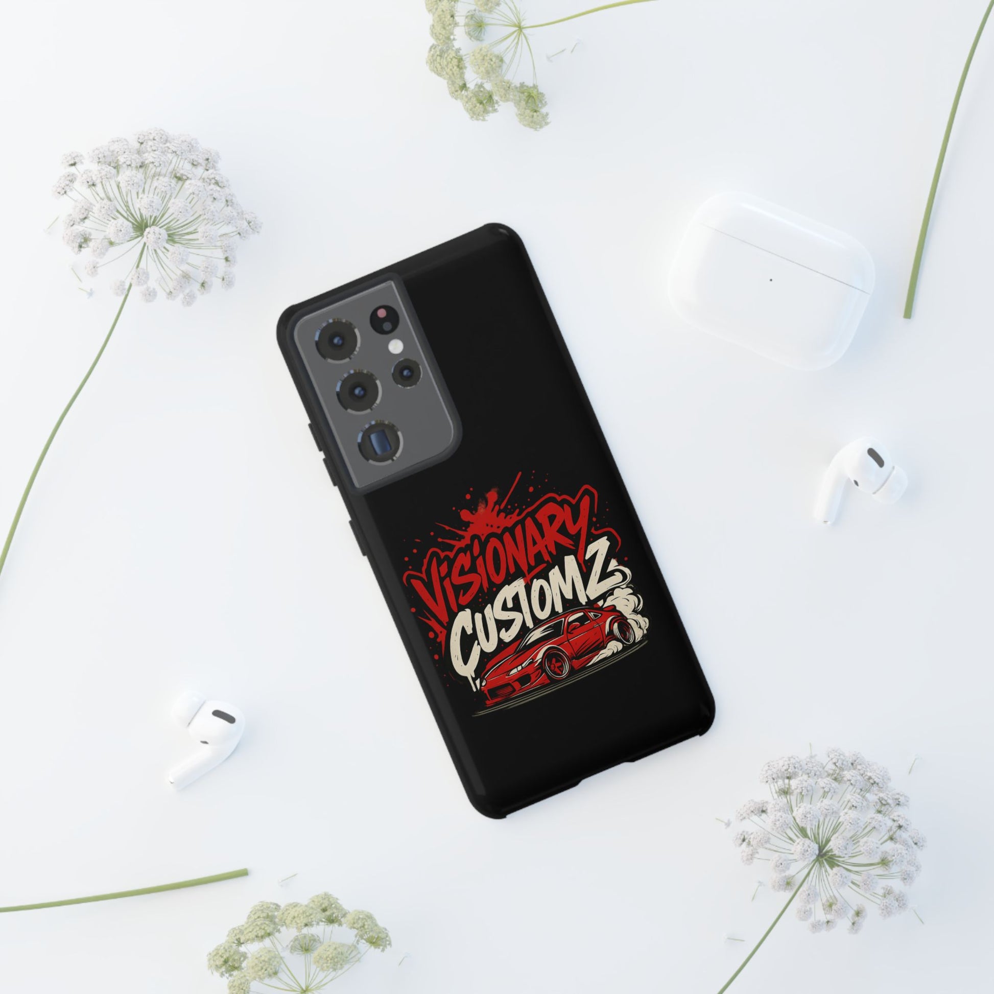 Visionary Customz Phone Case, Car Lover Accessory, Gift for Auto Enthusiasts, Customizable Phone Protection, Birthday Gift Idea