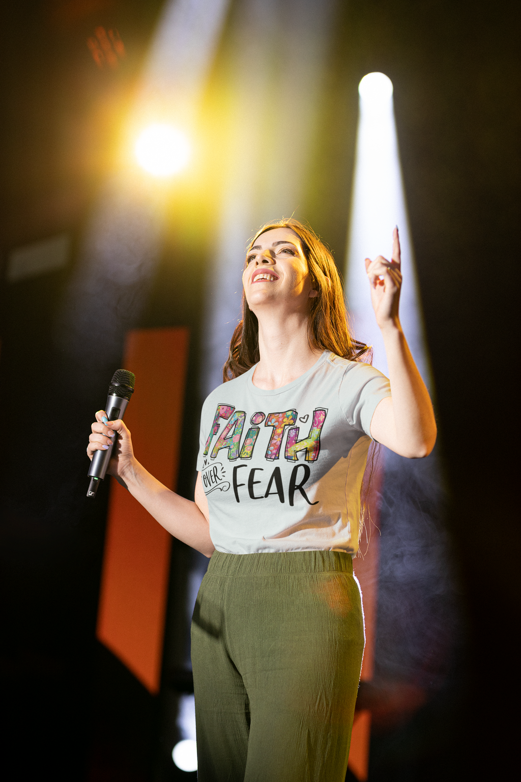 Colorful Christian Faith Unisex T-Shirt