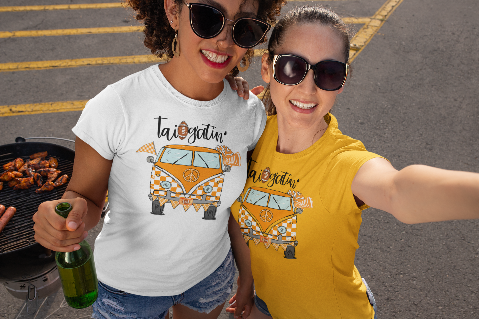 T-Shirt Tennessee Vols Tailgaiting Football Fall Design