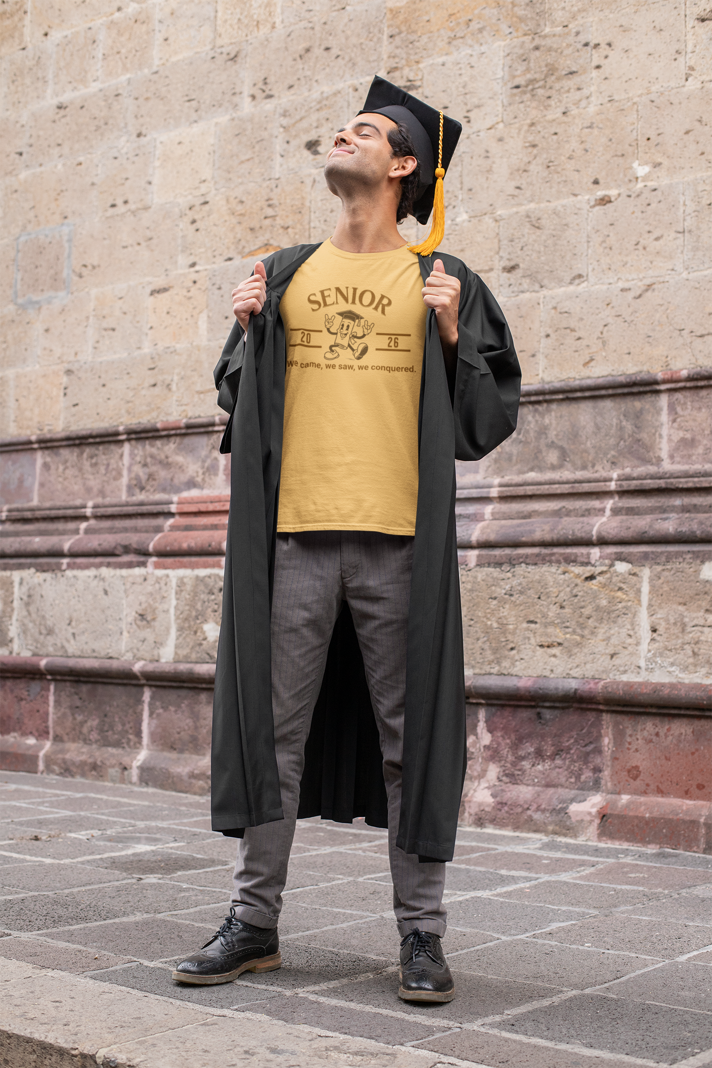 Senior 2026 Celebration Unisex Tee, Graduation Gift, Class of 2026 Shirt, Fun Senior Year Apparel, High School Memories
