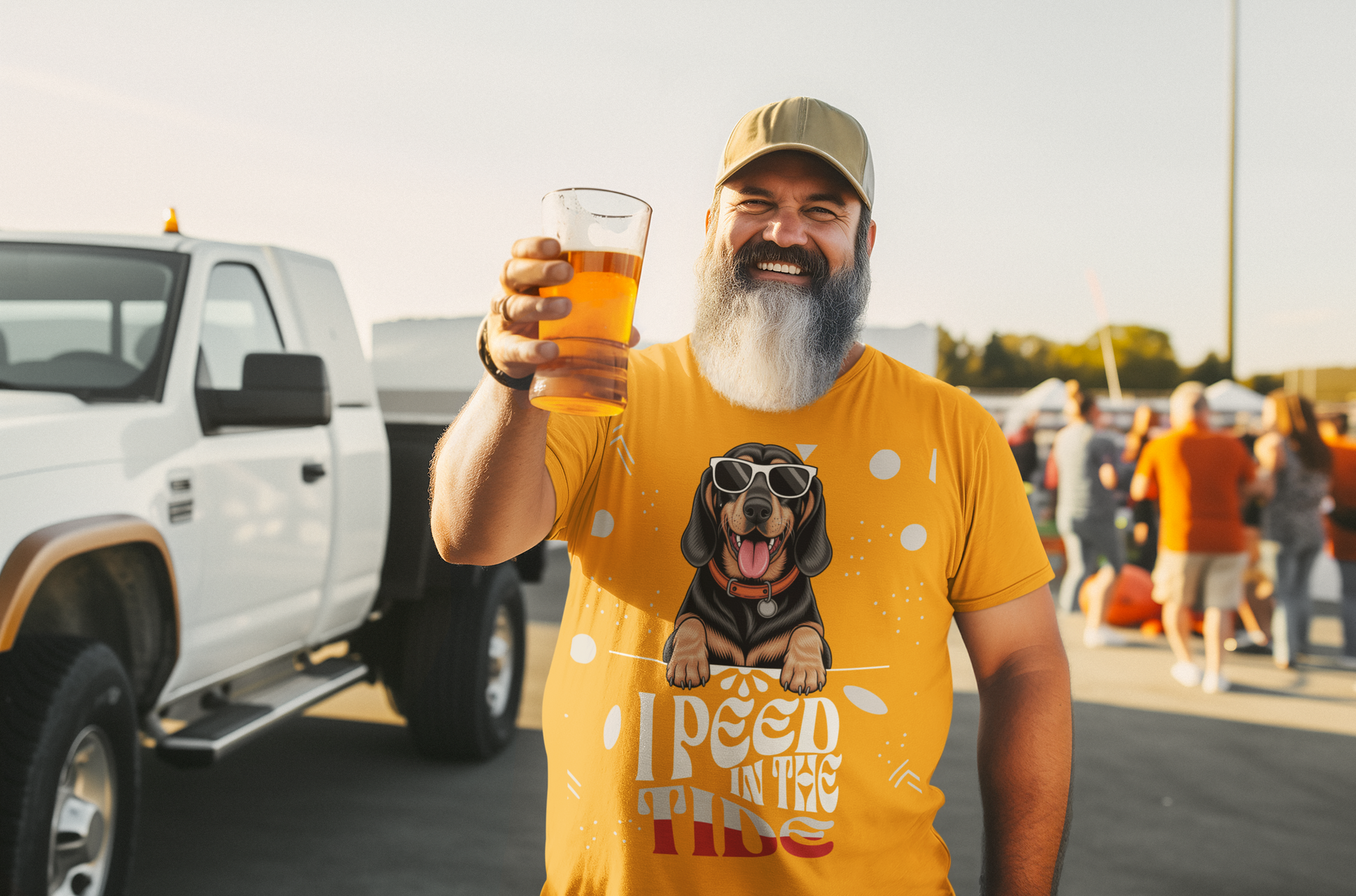 Smokey Dog Tennessee Tee, Peeing Dog Alabama Tide Shirt, Tailgate T-shirt, Football Humor Tee, Game Day Apparel