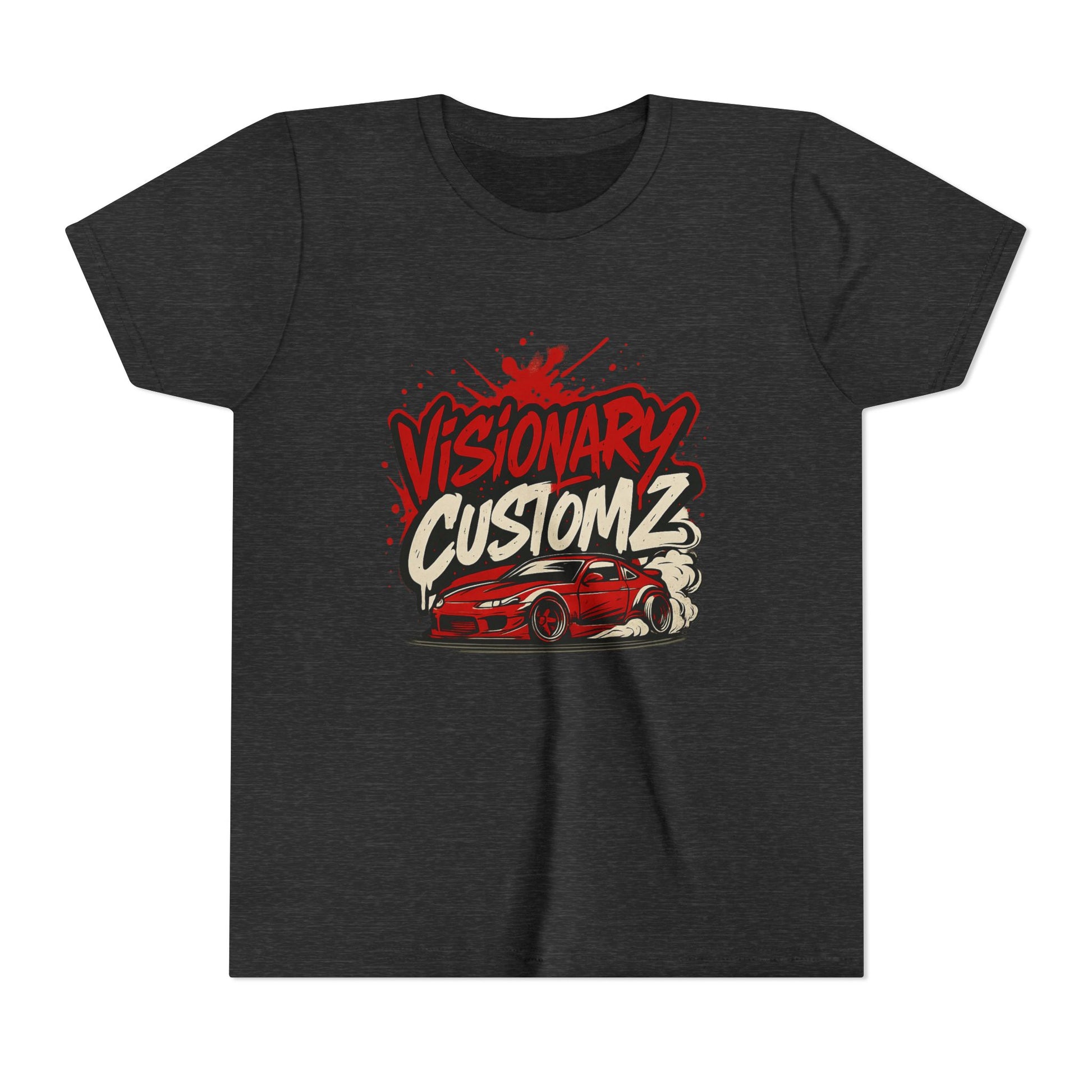 Visionary Custom Youth Tee - Cool Car Graphic, Gift for Young Car Enthusiasts, Birthday Shirt, Customizable Apparel, Automotive Fashion