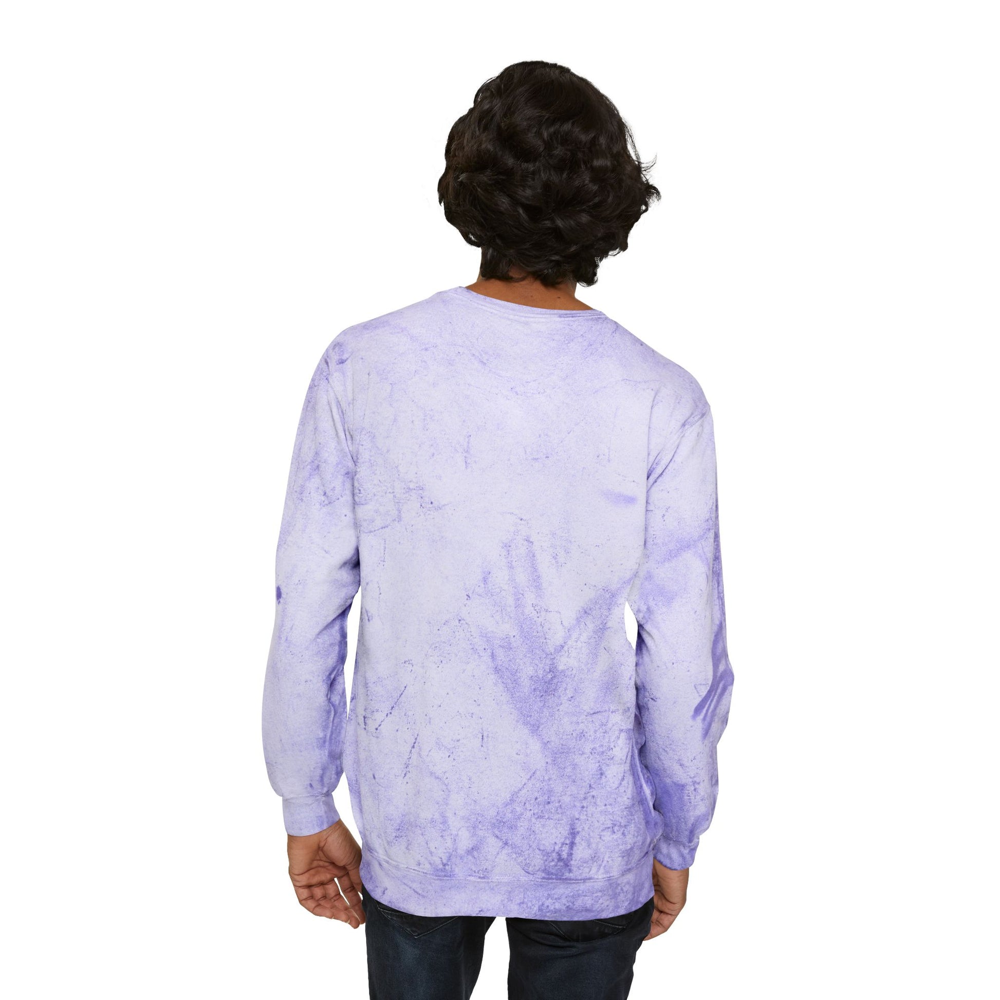 Visionary Custom Z Color Blast Sweatshirt, Unisex Sweatshirt, Comfort Colors