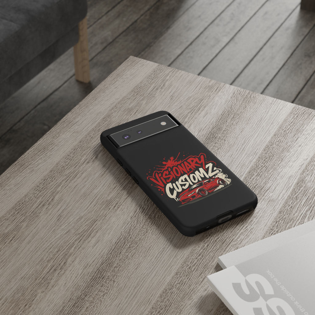 Visionary Customz Phone Case, Car Lover Accessory, Gift for Auto Enthusiasts, Customizable Phone Protection, Birthday Gift Idea