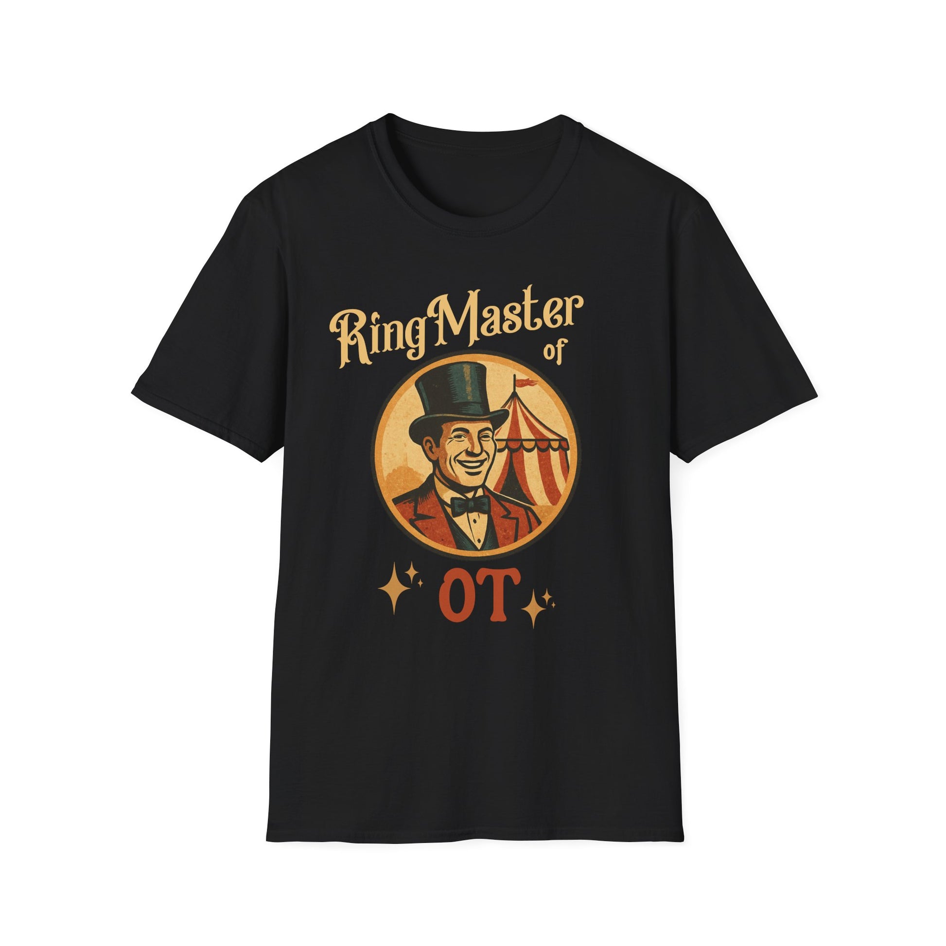 Vintage Ringmaster T-Shirt, Unisex Circus Tee, Retro Carnival Top, Fun Showman Shirt, Gift for Circus Lovers