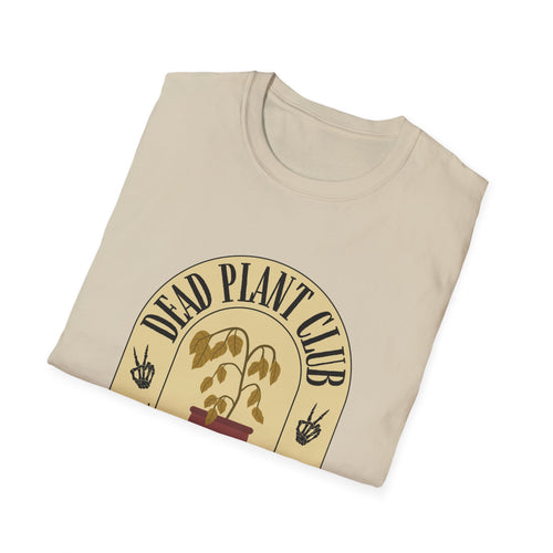 Dead Plant Club Unisex Softstyle T-Shirt | Perfect Gift for Plant Lovers, Plant Parent Tee, Casual Wear, Humor Shirt, Gardening Apparel